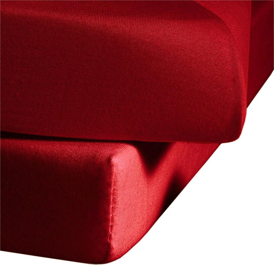 fleuresse Spannbettlaken "Jenny C aus feinfädigem Mako-Jersey" für Matratze günstig online kaufen