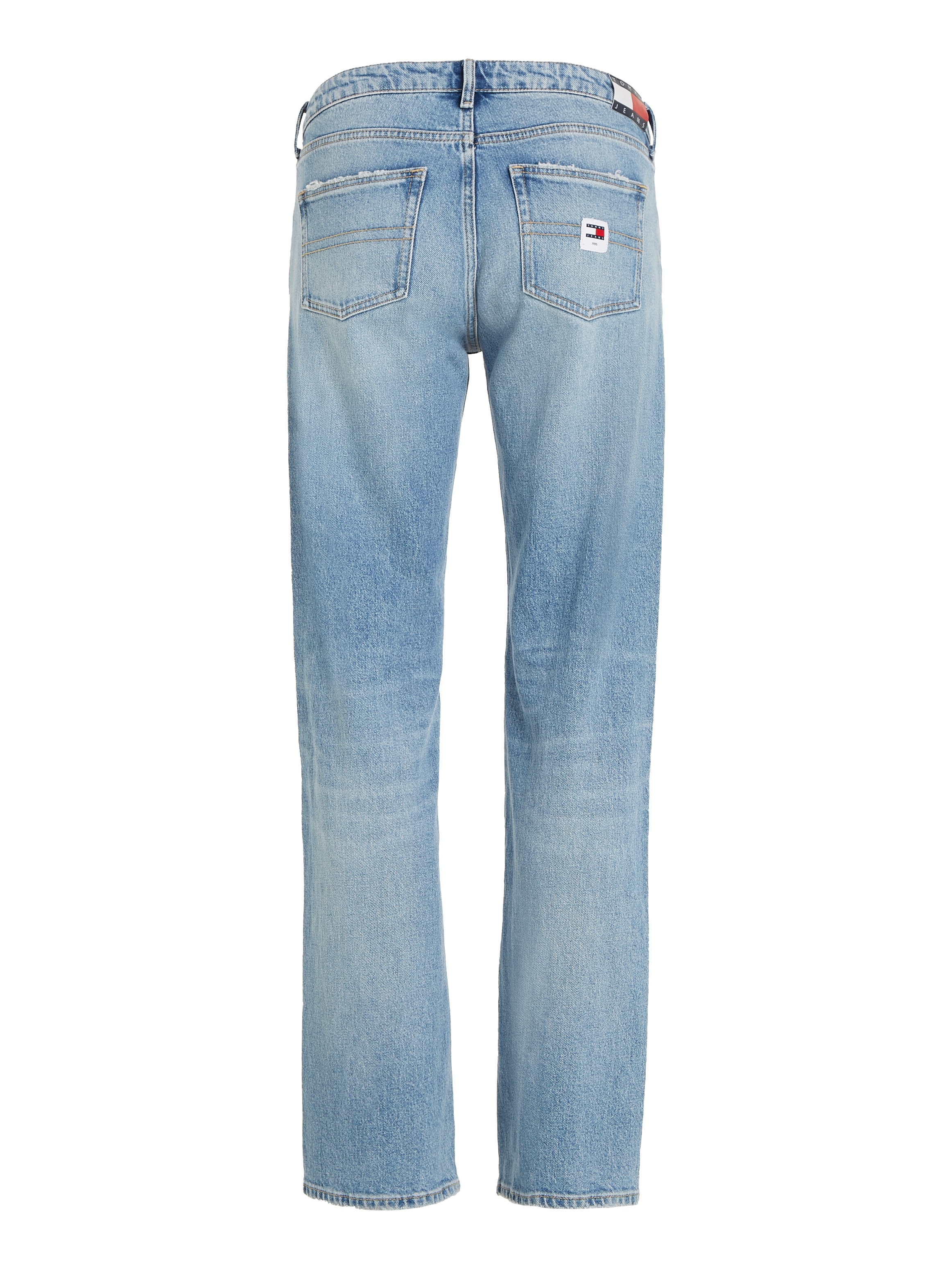 Tommy Jeans Bequeme Jeans »LW STR BH4116«, mit Ledermarkenlabel