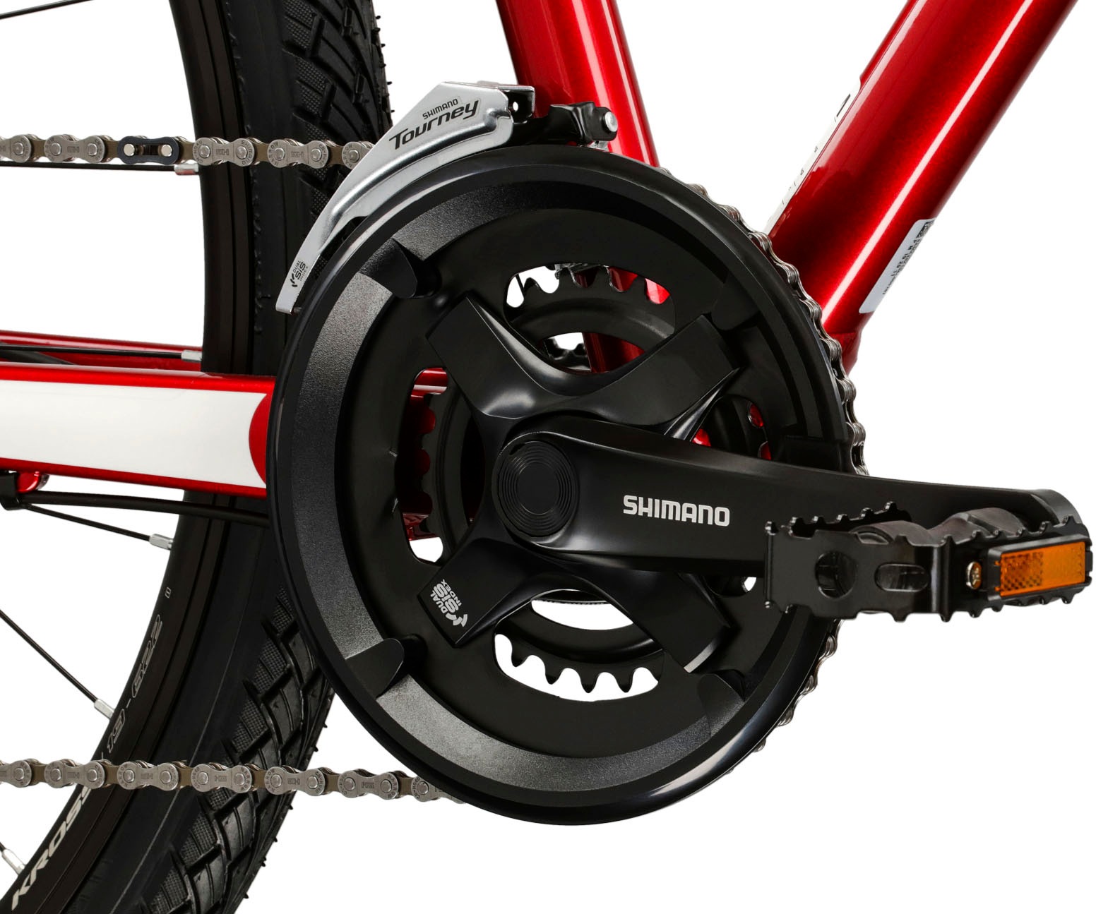 Kross Crossrad »Evado 4.0«, 18 Gang, Shimano, ACERA M3020 Schaltwerk, Kettenschaltung