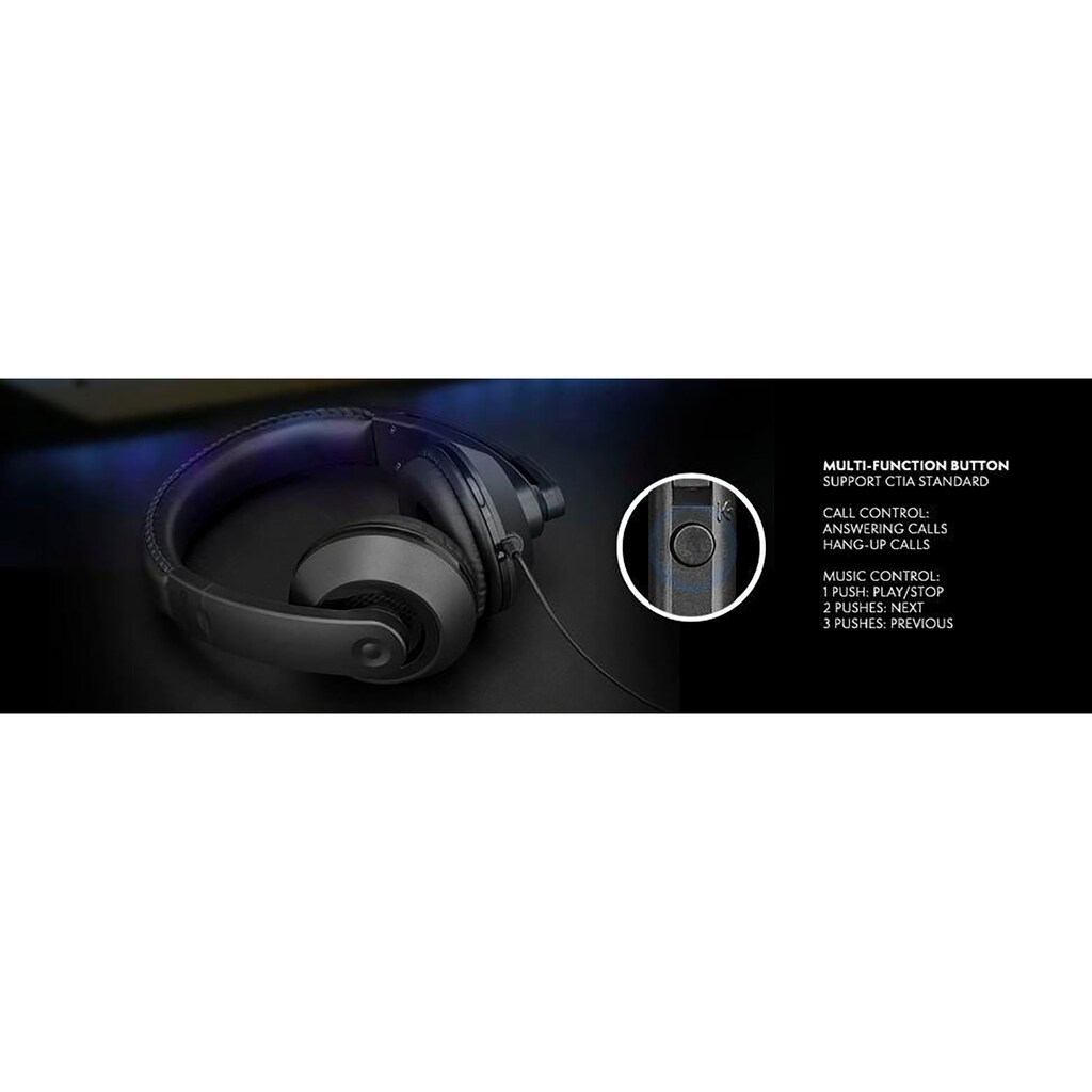 NITHO Gaming-Headset »Nitho NX100 Multiplatform«, Stummschaltung