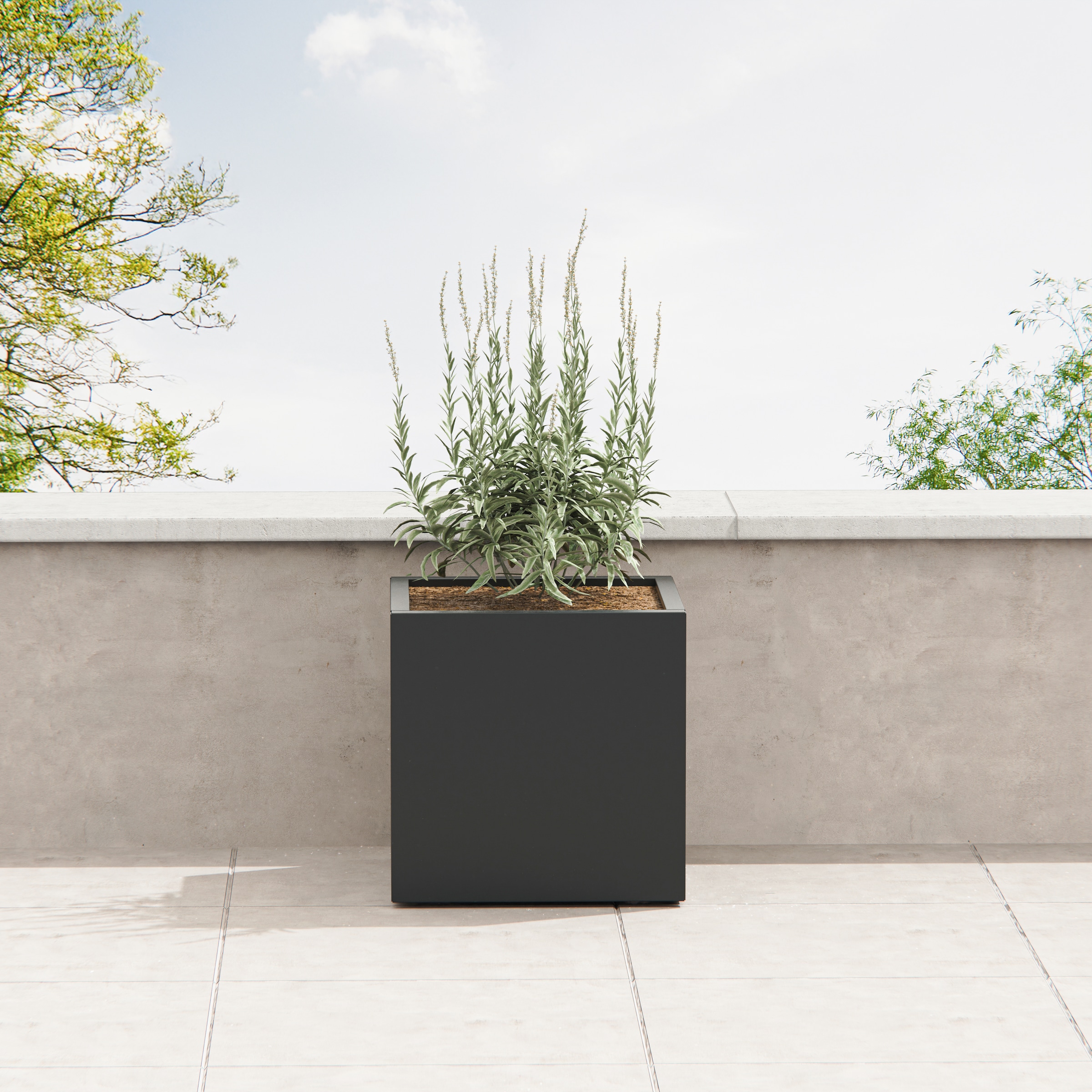 Herstera Garden Pflanzkübel »Cube« BxTxH: 60x60x60 cm