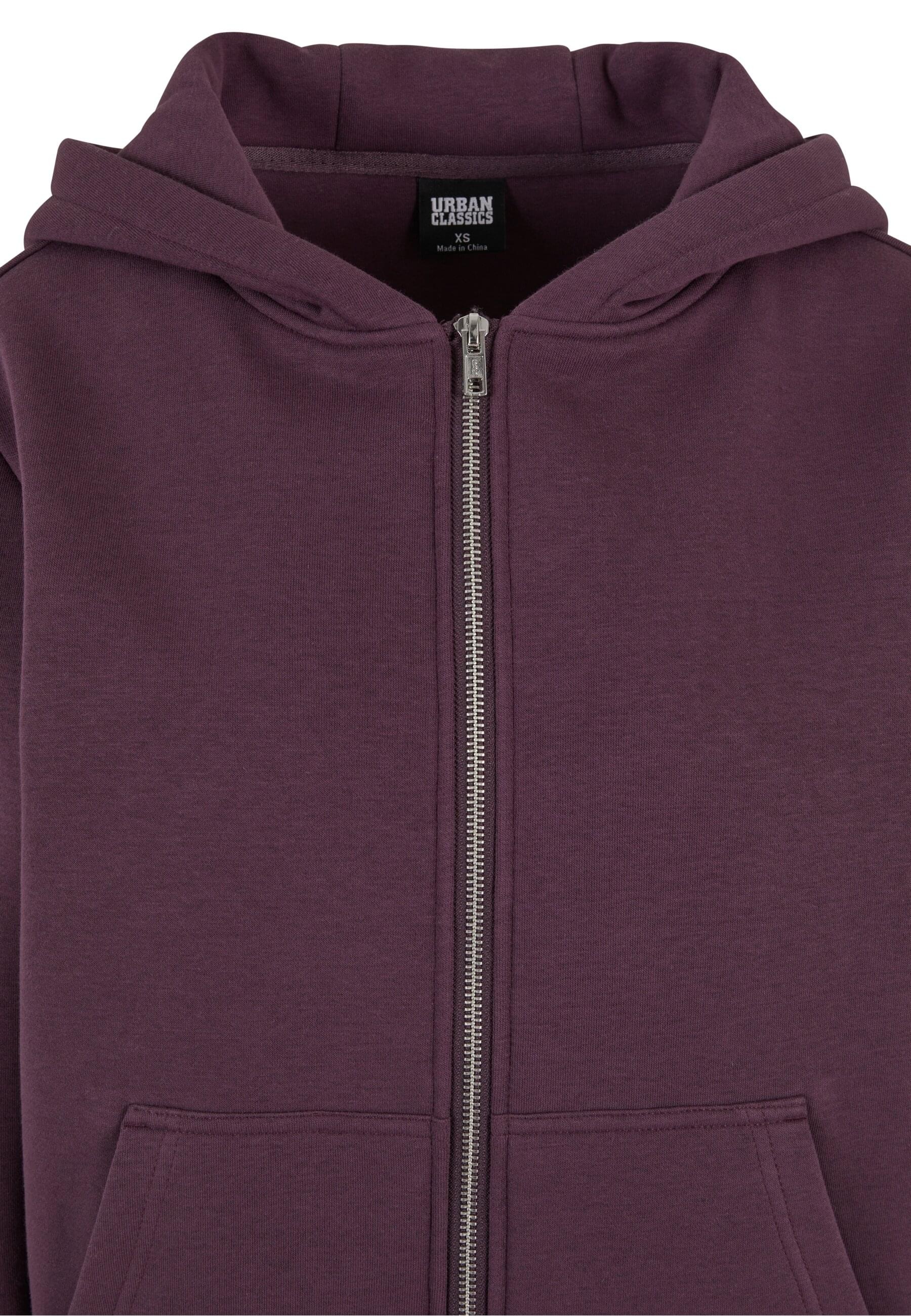URBAN CLASSICS Sweatjacke "Urban Classics Ladies Fluffy Zip Cardigan" günstig online kaufen