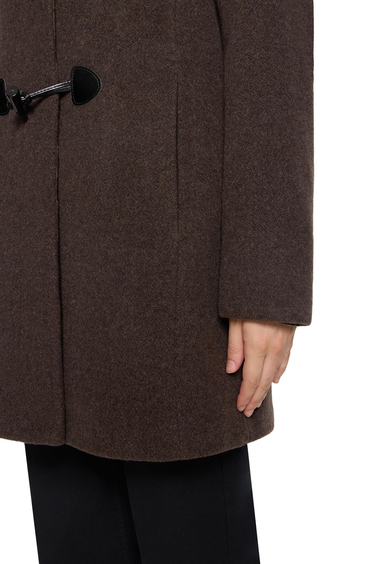 Gil Bret Dufflecoat Dufflecoat mit Kapuze und kariertem Inlay