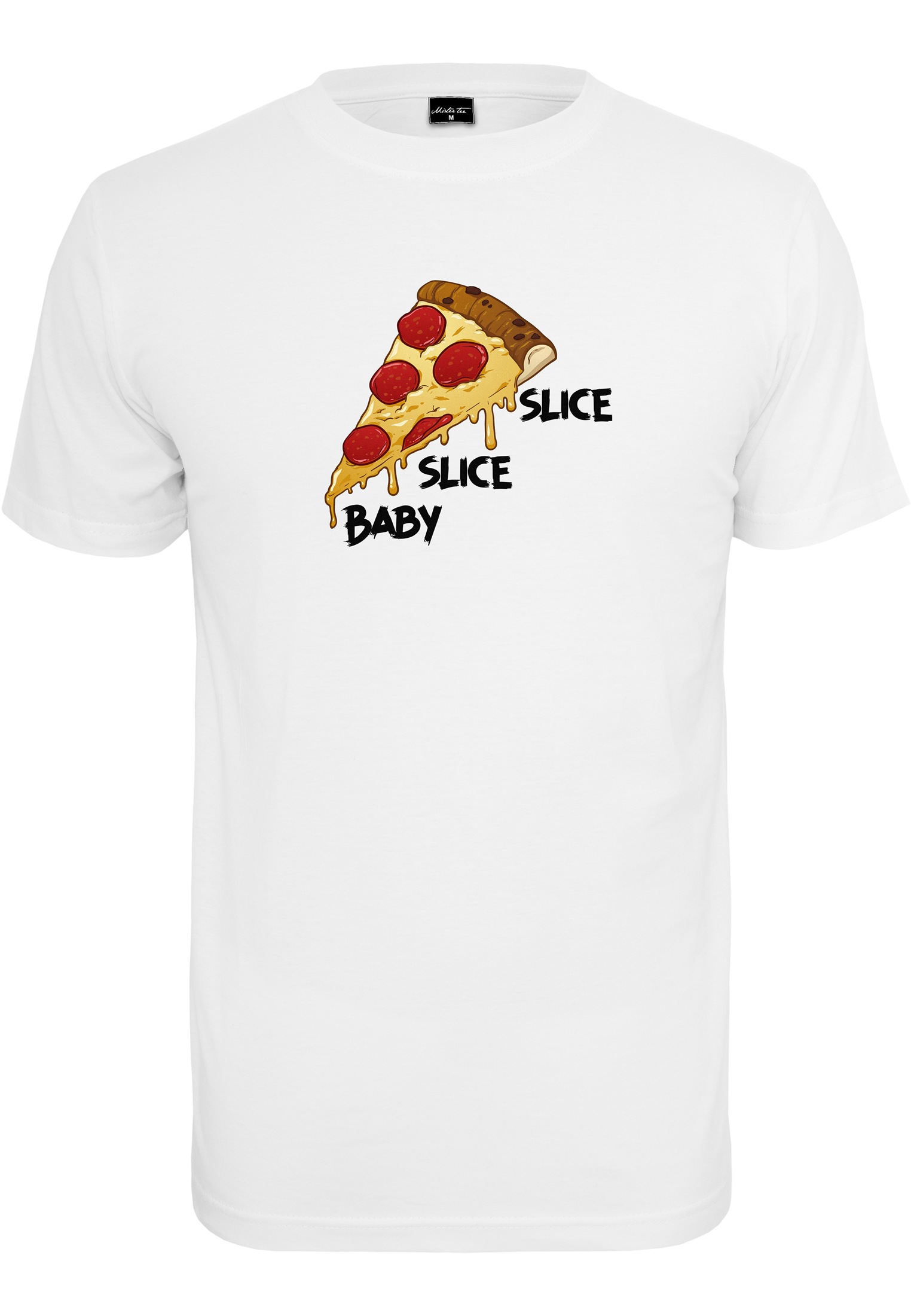 MisterTee T-Shirt »Herren Slice Slice Baby Tee«, (1 tlg.)
