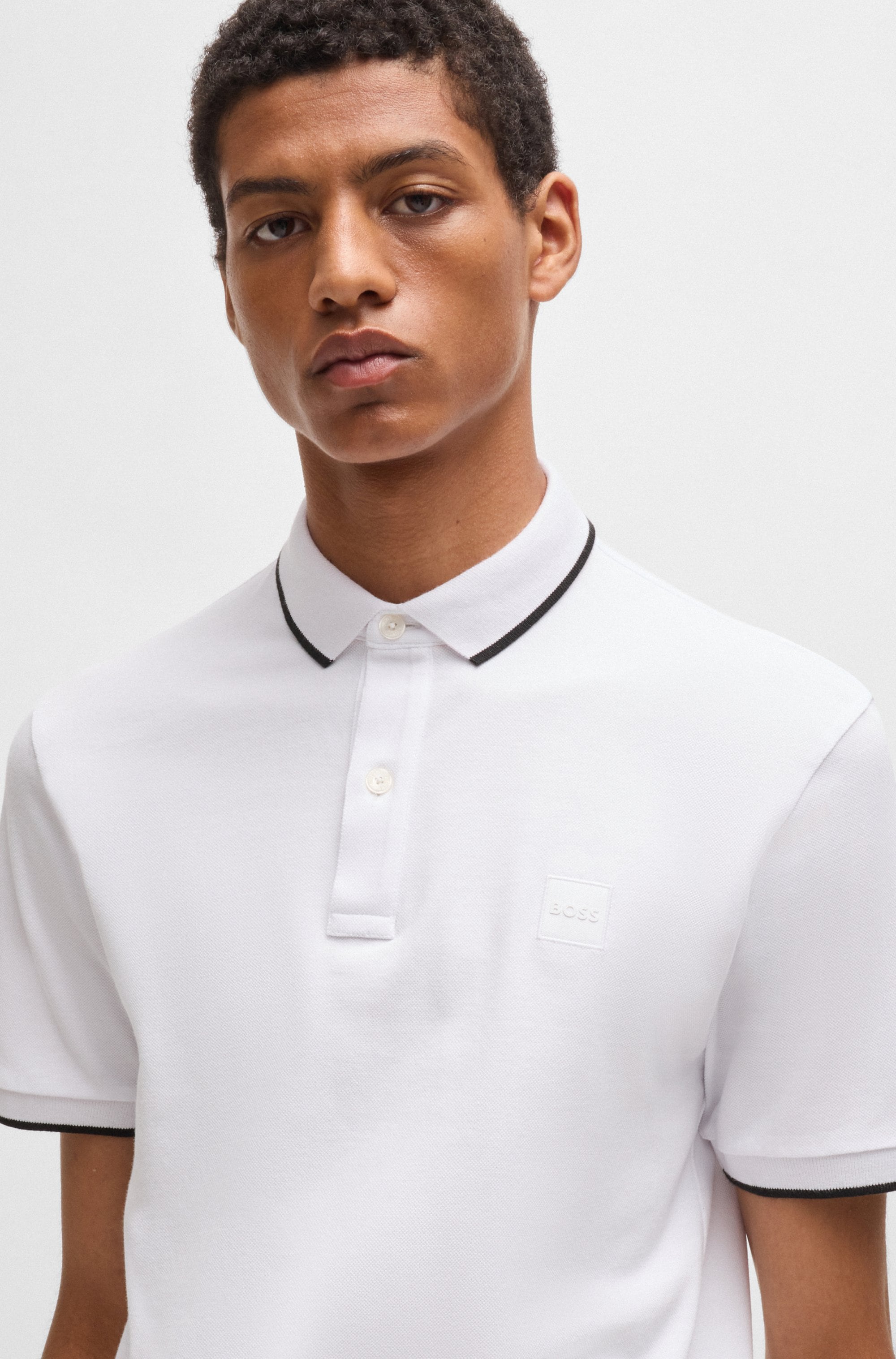 BOSS ORANGE Poloshirt »Passertip«, mit BOSS Logo-Badge