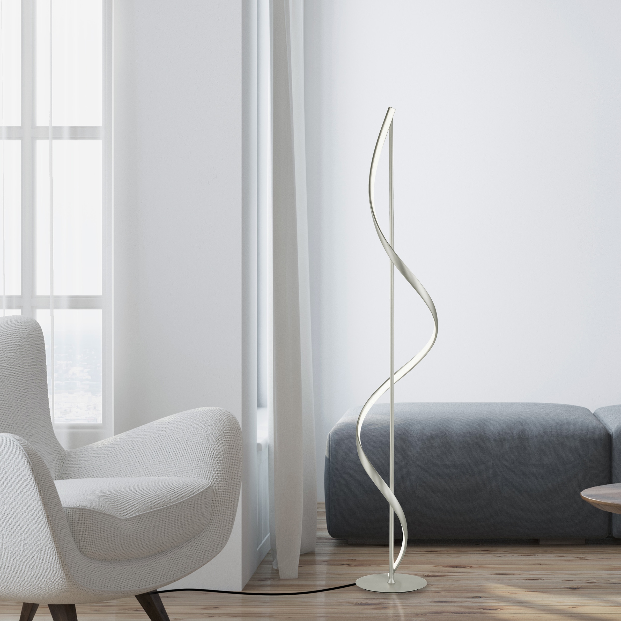 Neuhaus Q SMART HOME LIGHTS LED Stehlampe »Q-SWING« LED-Board 1 Stk. warmweiß - kaltweiß