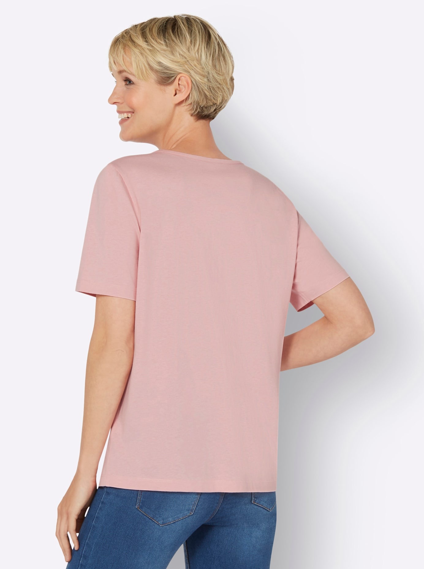 Classic Basics V-Shirt "V-Shirt" 1 Stk. tlg. günstig online kaufen