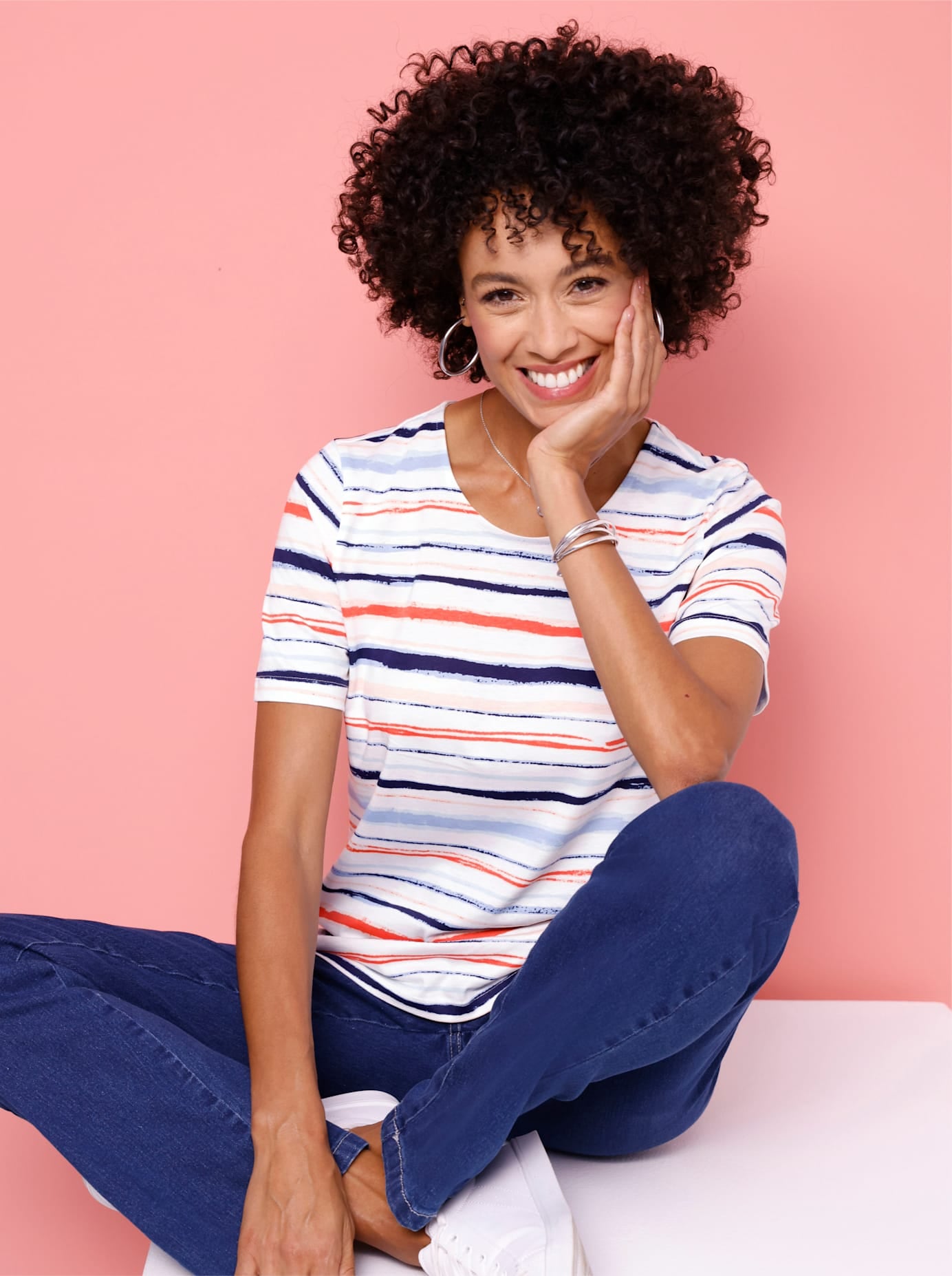 Classic Basics Rundhalsshirt "Rundhals-Shirt", 1 tlg. günstig online kaufen