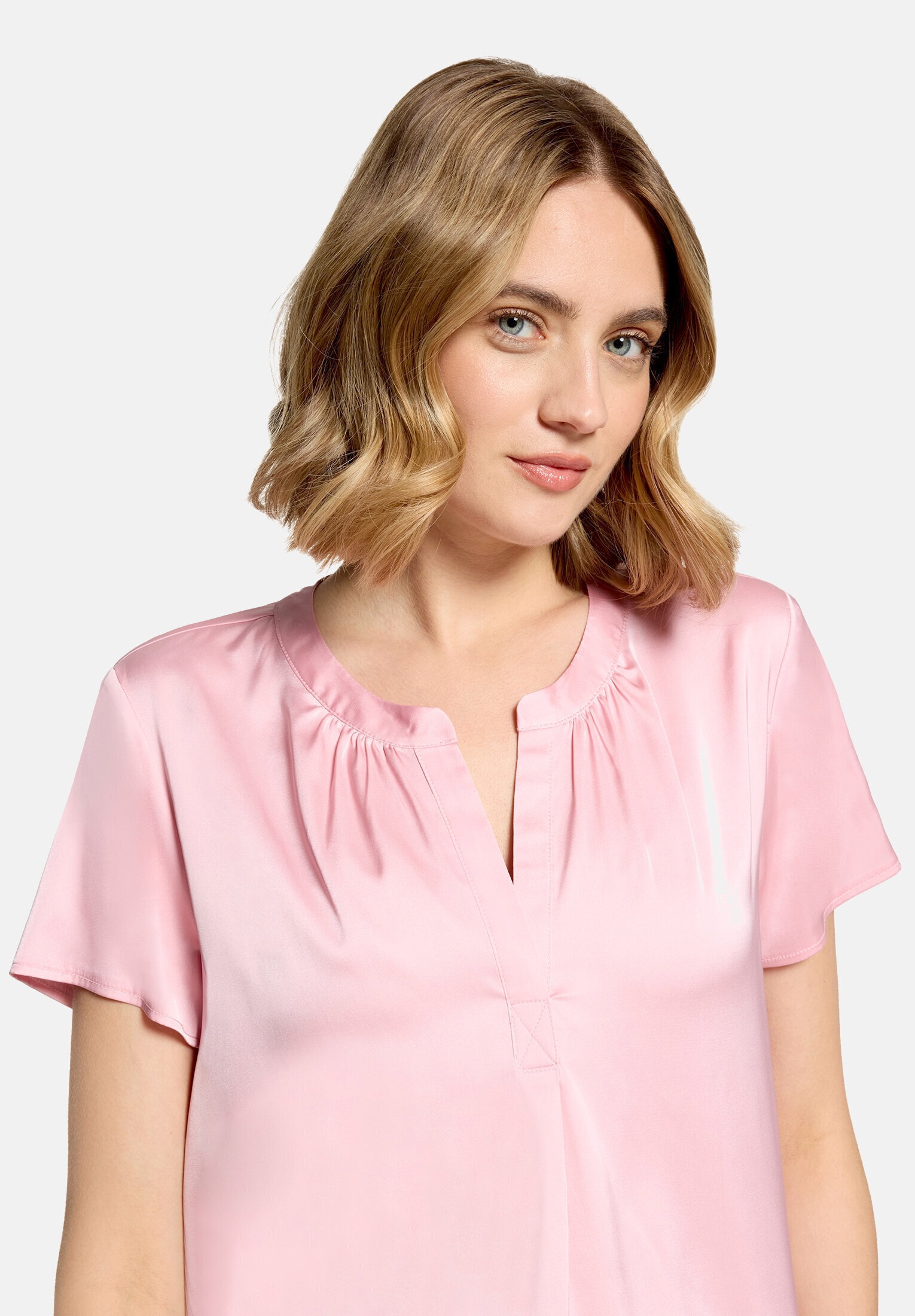 Betty Barclay Satinbluse »Damen kurzarm«