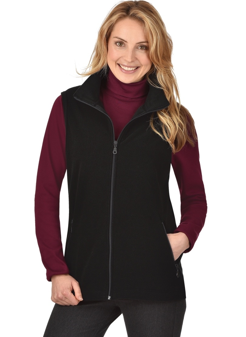 Trigema Fleeceweste "TRIGEMA Fleeceweste", 1 Stk. günstig online kaufen