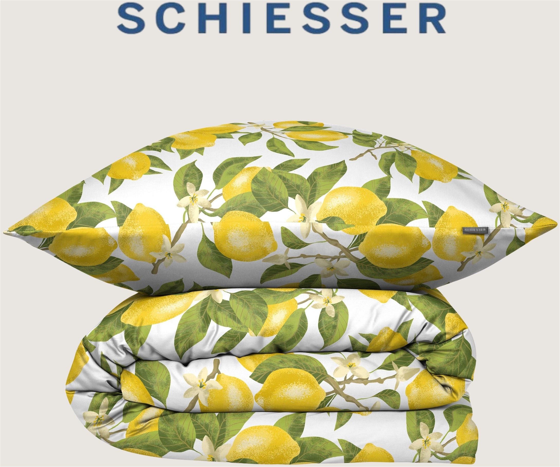 Schiesser Bettwäsche "Limona aus weicher Baumwolle mit floralem Design" 2 M günstig online kaufen