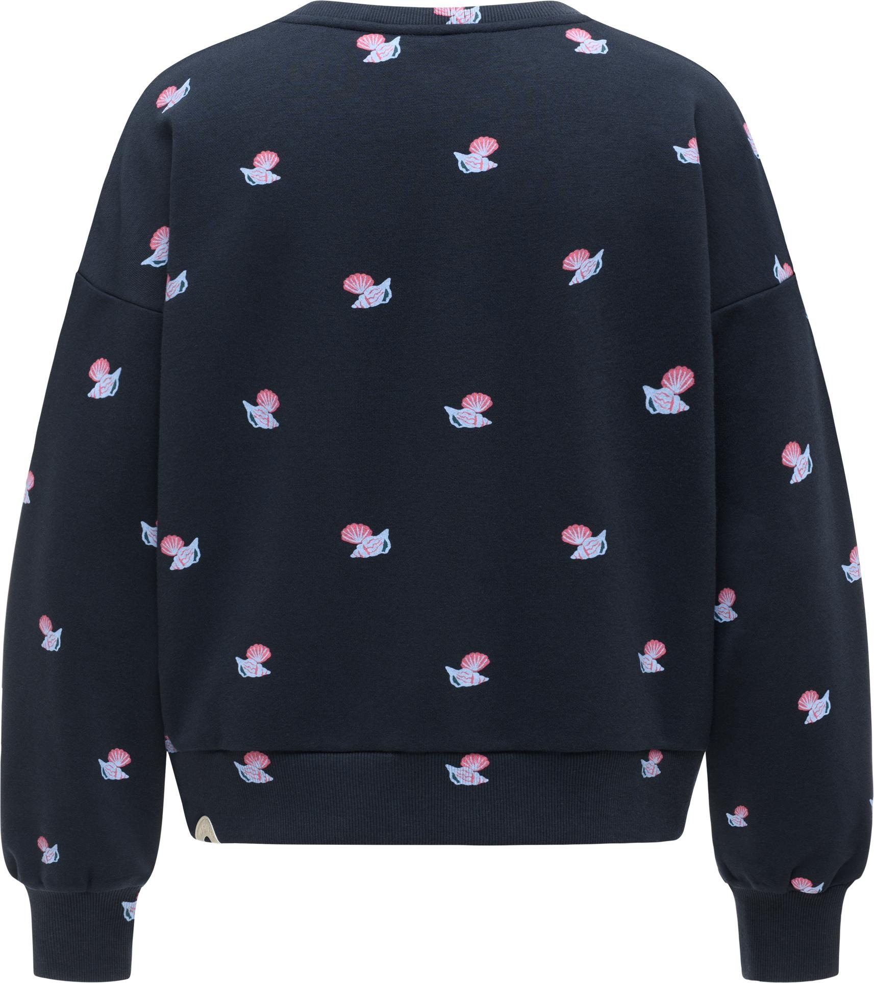 Thumbnail - Ragwear Sweater "Wuss Shells", lässiges oversized Damen Sweatshirt mit Allover-Print