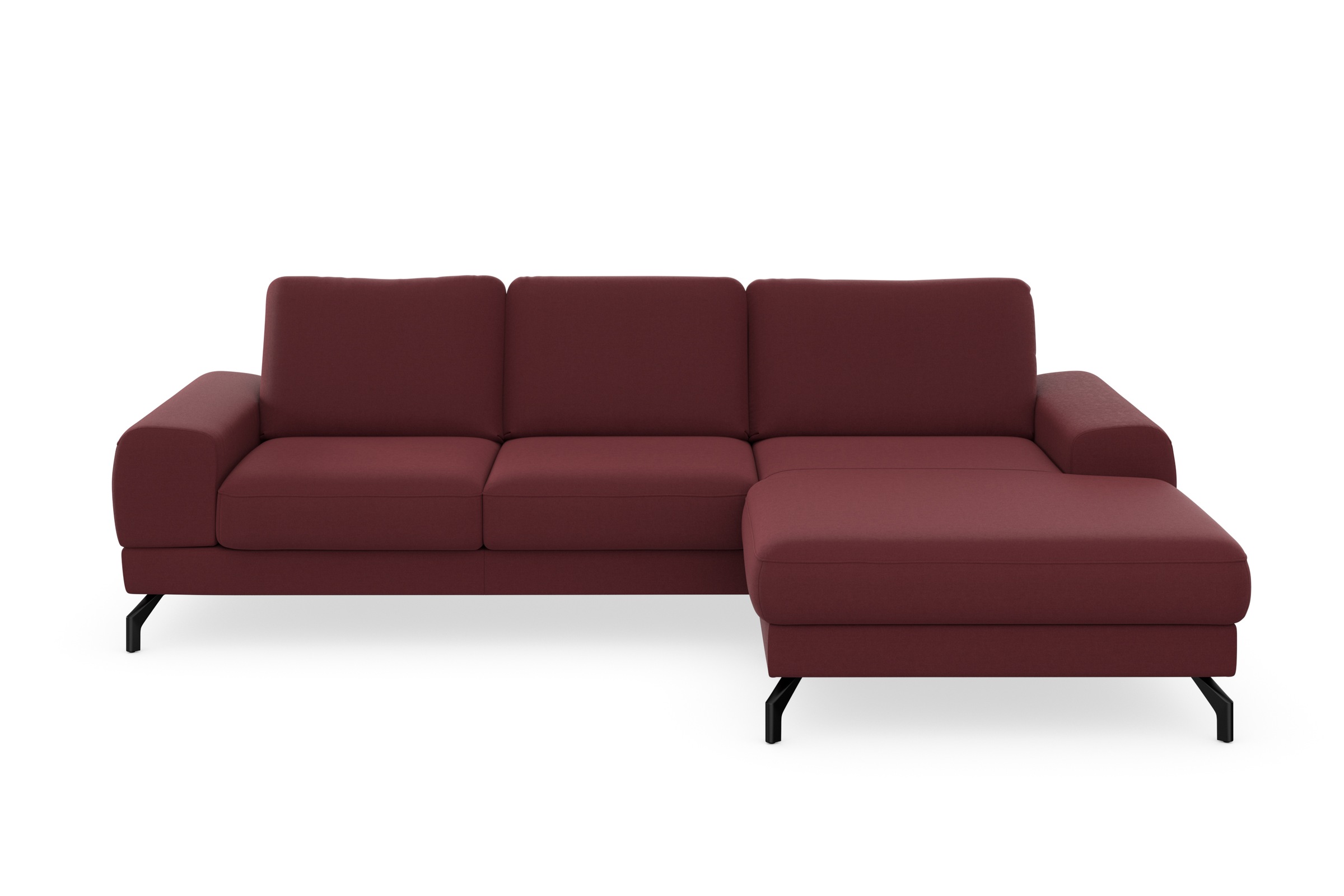 sit&more Ecksofa »Cinturo L-Form«, inklusive Sitztiefenverstellung und Federkern, Sitzhöhe 45 cm