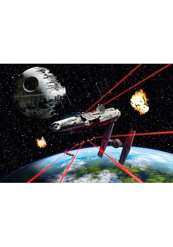 Fototapete »Star Wars Millennium Falcon«