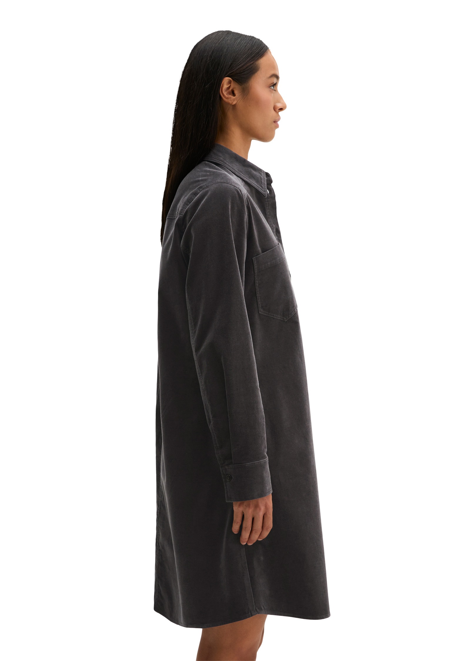 Marc O'Polo Hemdblusenkleid »aus Organic Cotton Stretch«