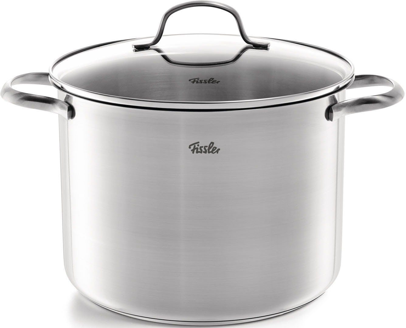 Fissler Topf-Set »San Francisco«, Edelstahl 18/10, (Set, 9 tlg., Bratentopf 20 cm, je 1 Kochtopf 16/20/24 cm, Stielkasserolle 16 cm), Geeignet für alle Herdarten, Induktion