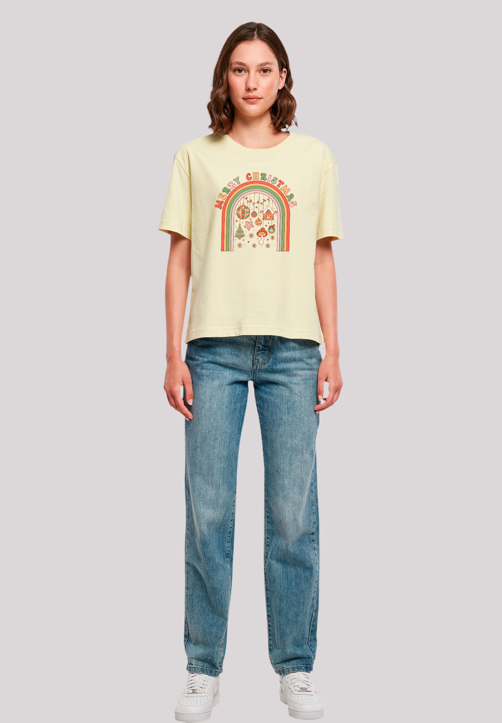 F4NT4STIC T-Shirt »Merry Weihnachten Cozy Vibes«, Premium Qualität, Weihnachts-Kollection