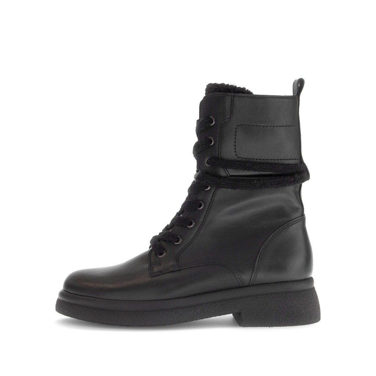 Gabor Schnürstiefelette "Schnürstiefelette Materialmix Leder/Lederimitat" günstig online kaufen