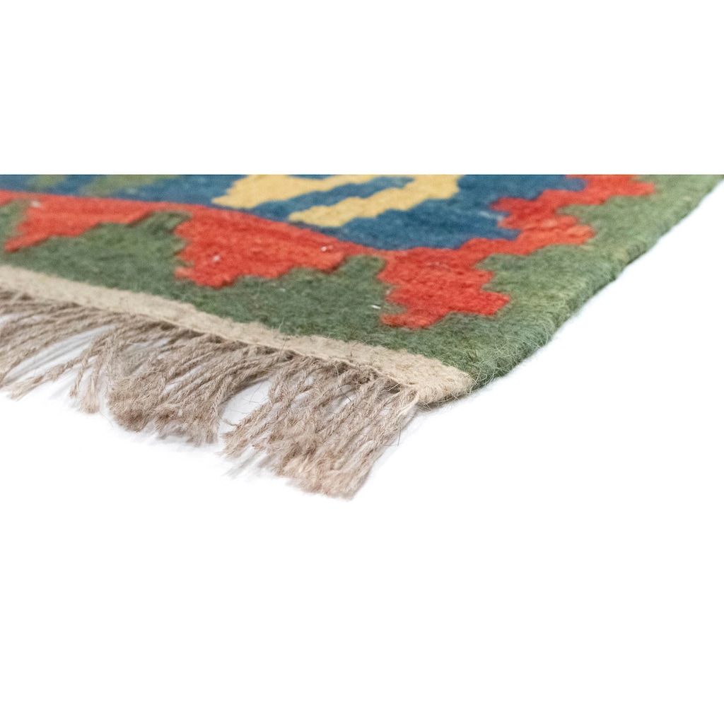 morgenland Wollteppich »Kelim Fars Teppich handgewebt mehrfarbig«, rechteckig
