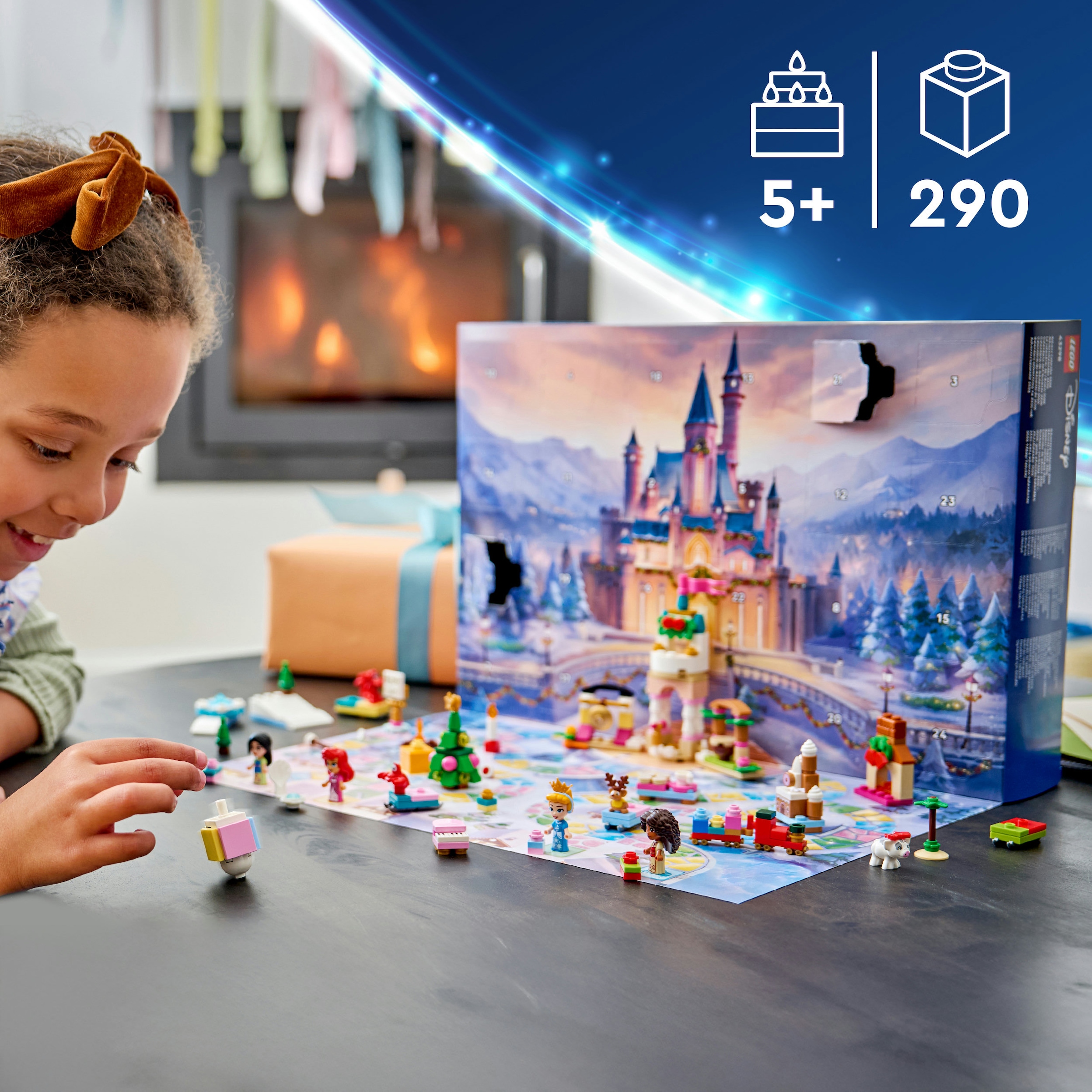 LEGO® Spielzeug-Adventskalender »Adventskalender 2026 (43298), LEGO Disney Princess« ab 5 Jahren Made in Europe