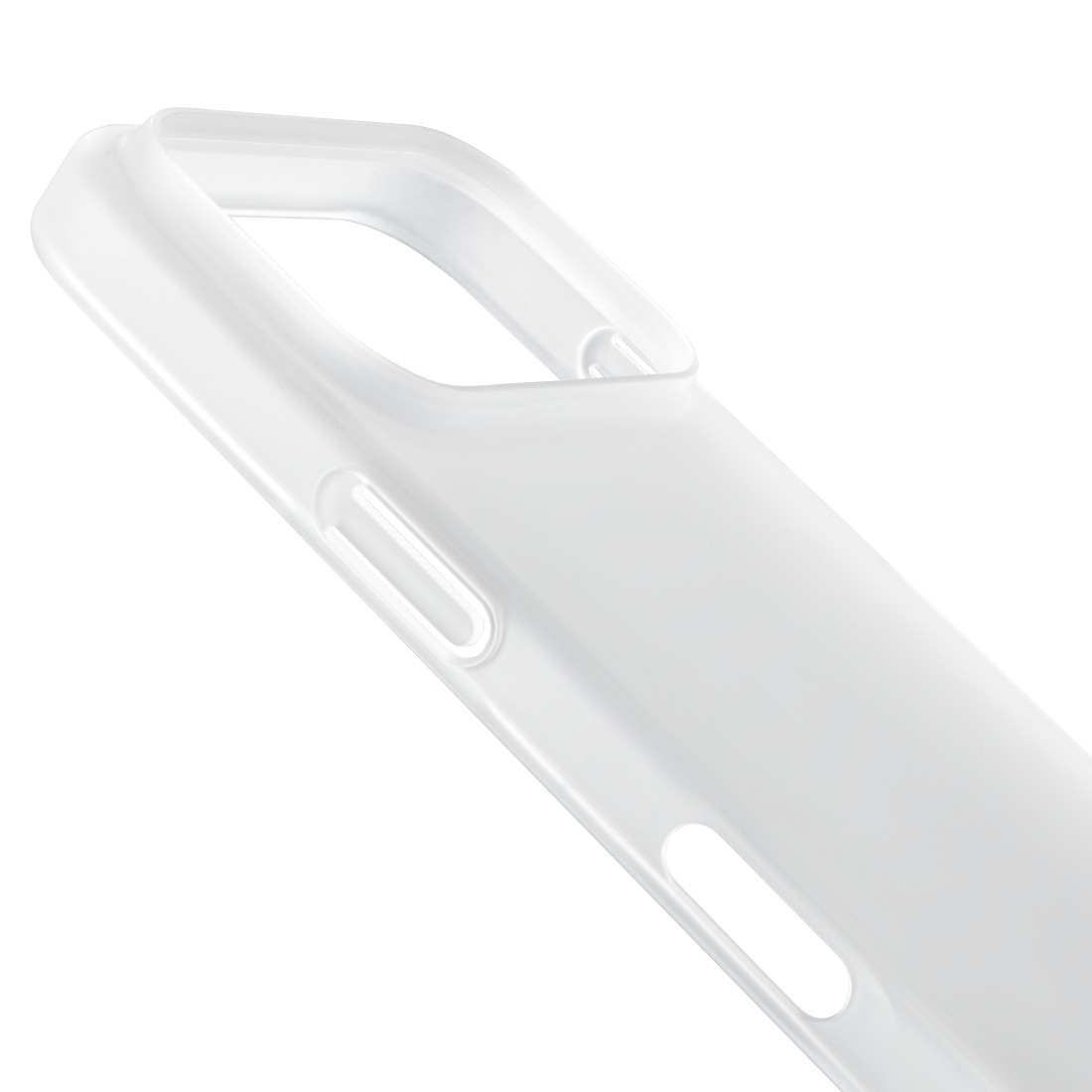 BLACKROCK Smartphone-Hülle »Ultradünne Handyhülle semi-transparent für iPhone 17 Pro und 18 Pro« Smartphones 1,2 mm dünn, Soft-Touch, Anti-Vergilbung, Kameraschutz