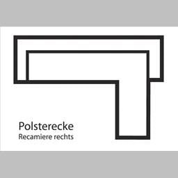 Home affaire Ecksofa »Brest L-Form«, mit Knopfheftung und Steppung im Rücken, geradliniges Design