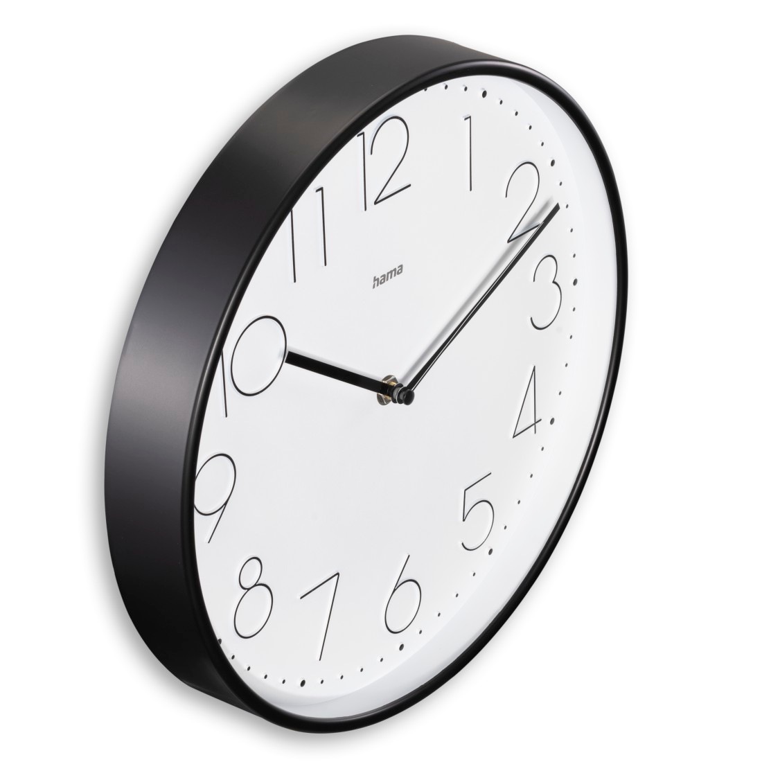 Hama Wanduhr »Wanduhr "Korsika", Ø 30 cm, ohne Ticken«, geräuscharm