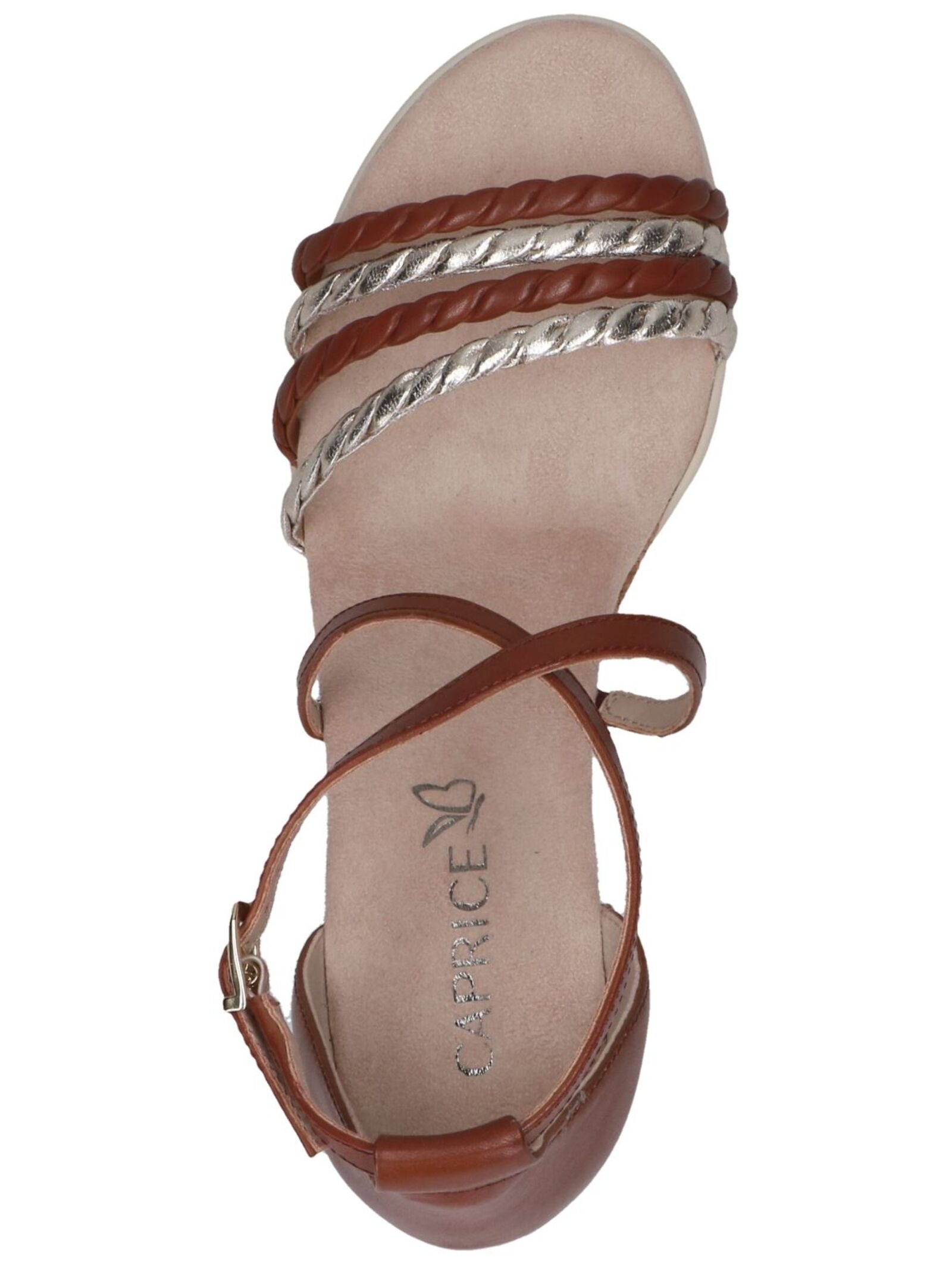 Caprice Keilsandalette »Caprice Sandalen Leder/Synthetik«