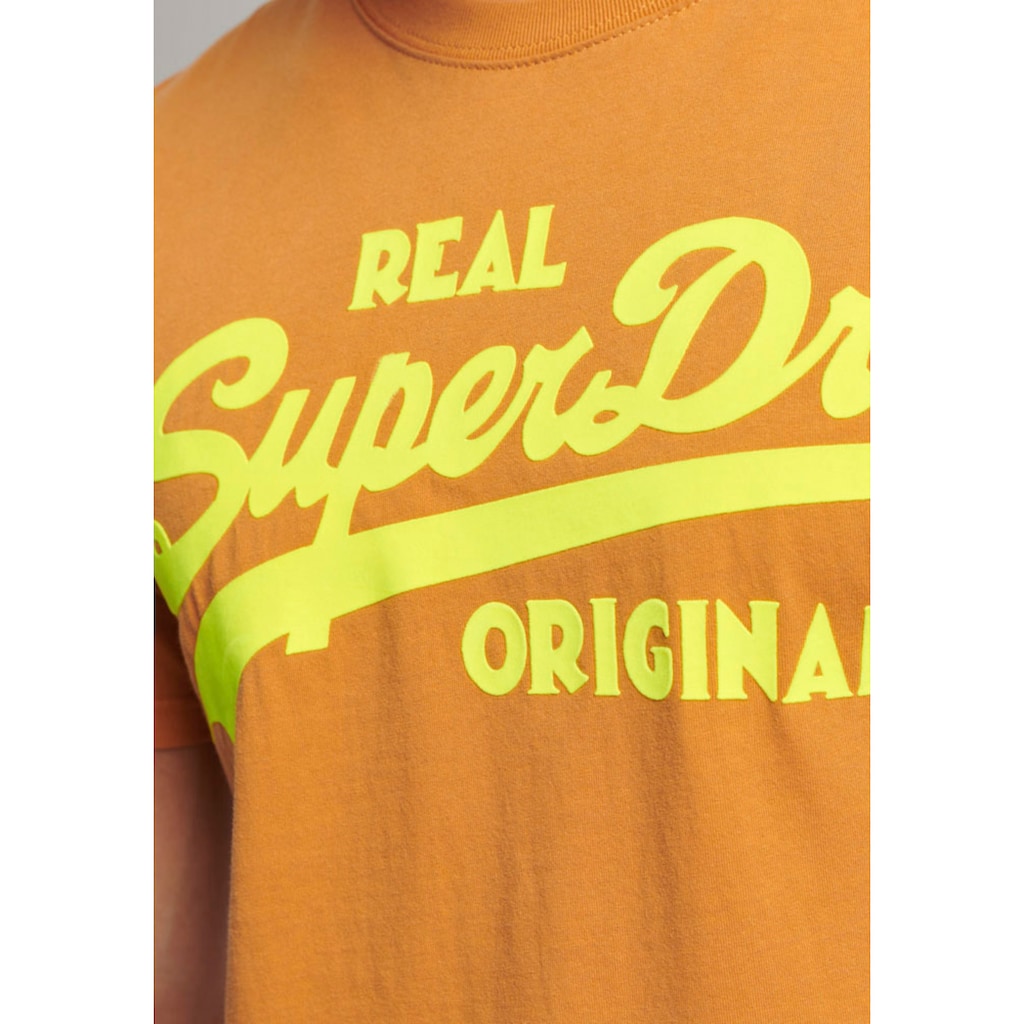 Superdry T-Shirt »SD-VINTAGE VL NEON TEE«