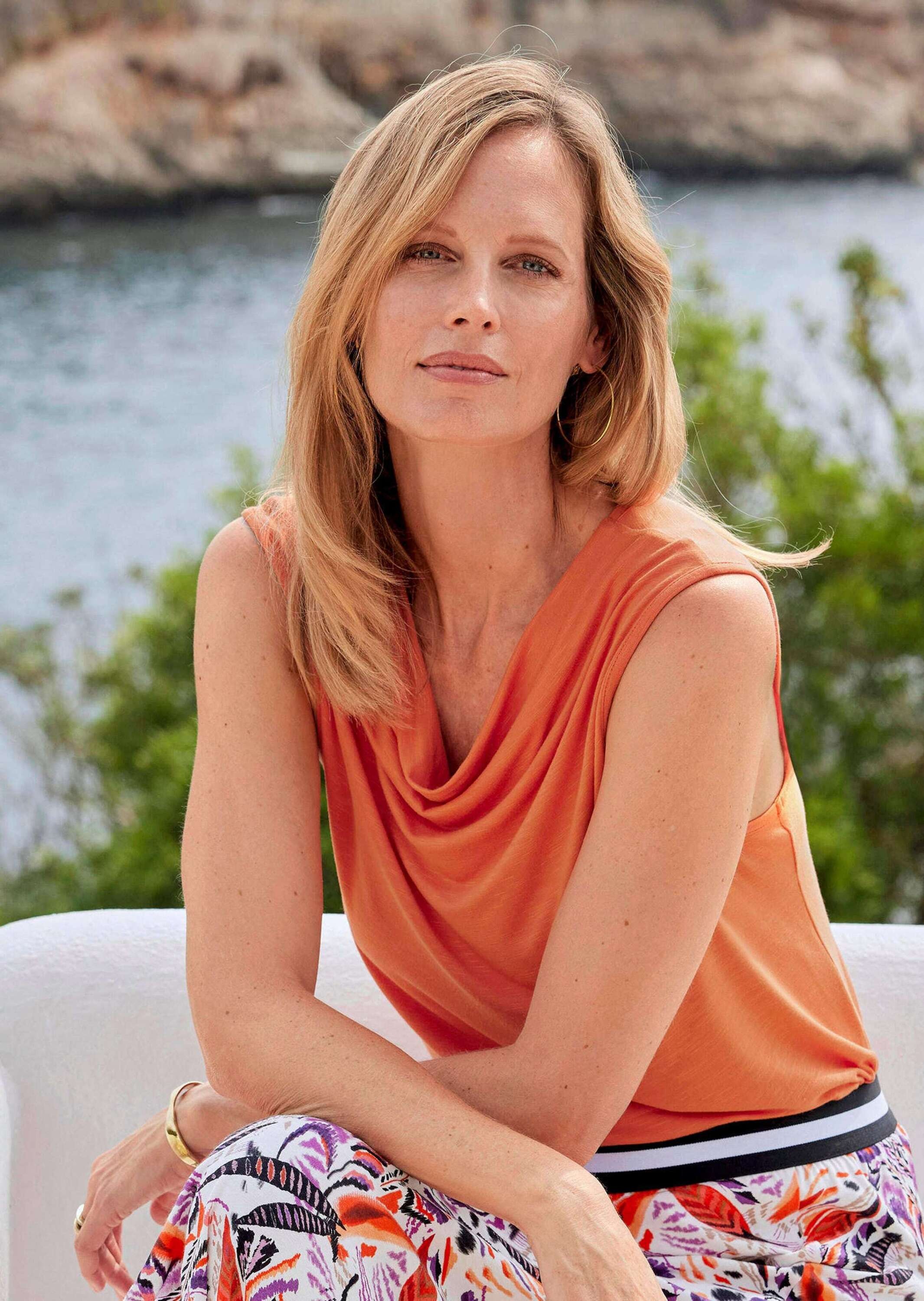 Thumbnail - GOLDNER Trägertop "Ärmelloses Top in Viskose-Jersey" breite Träger