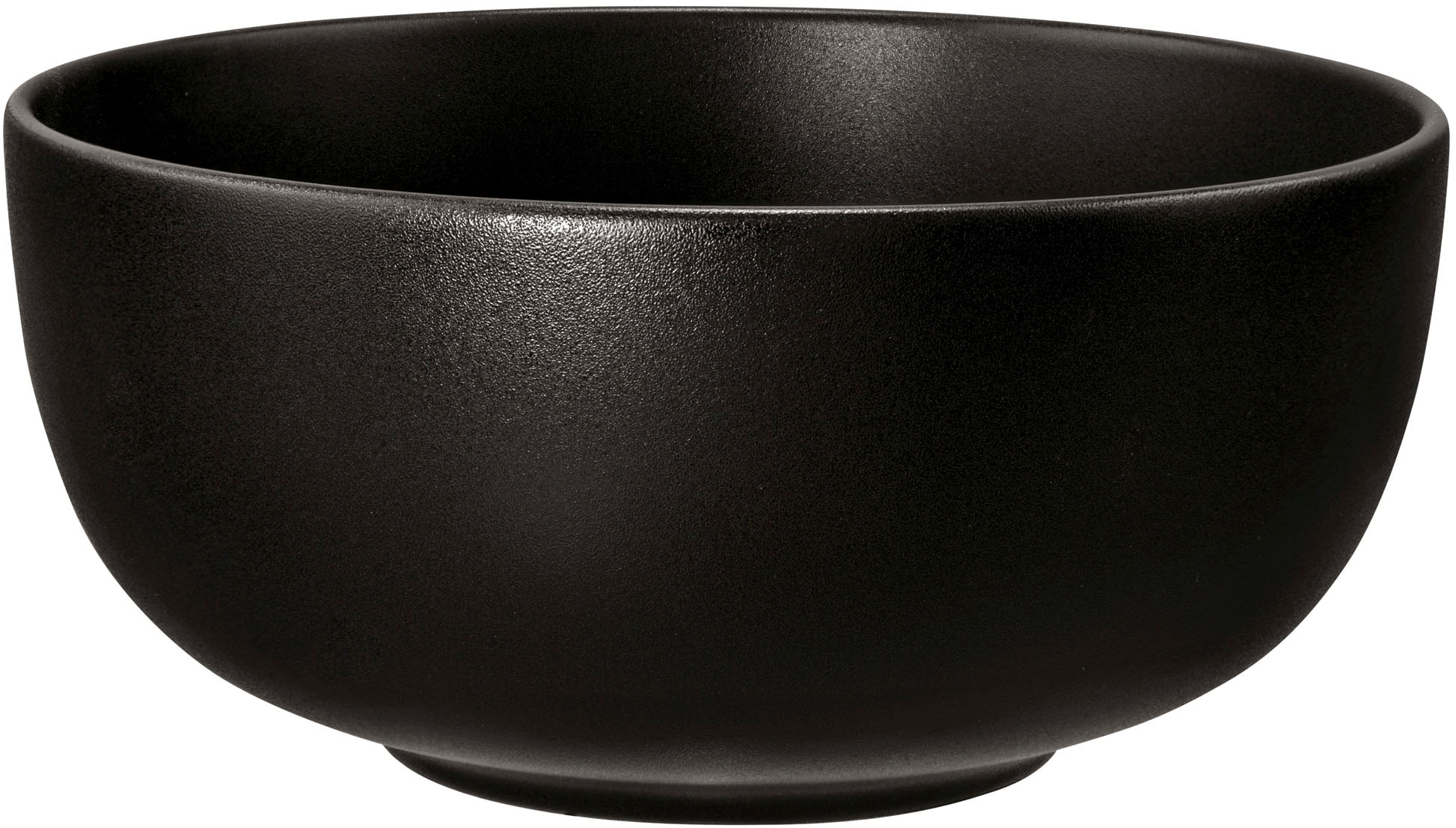 Seltmann Weiden Müslischale "Liberty - Velvet Black" 1 Stk. aus Porzellan Schale 15 cm