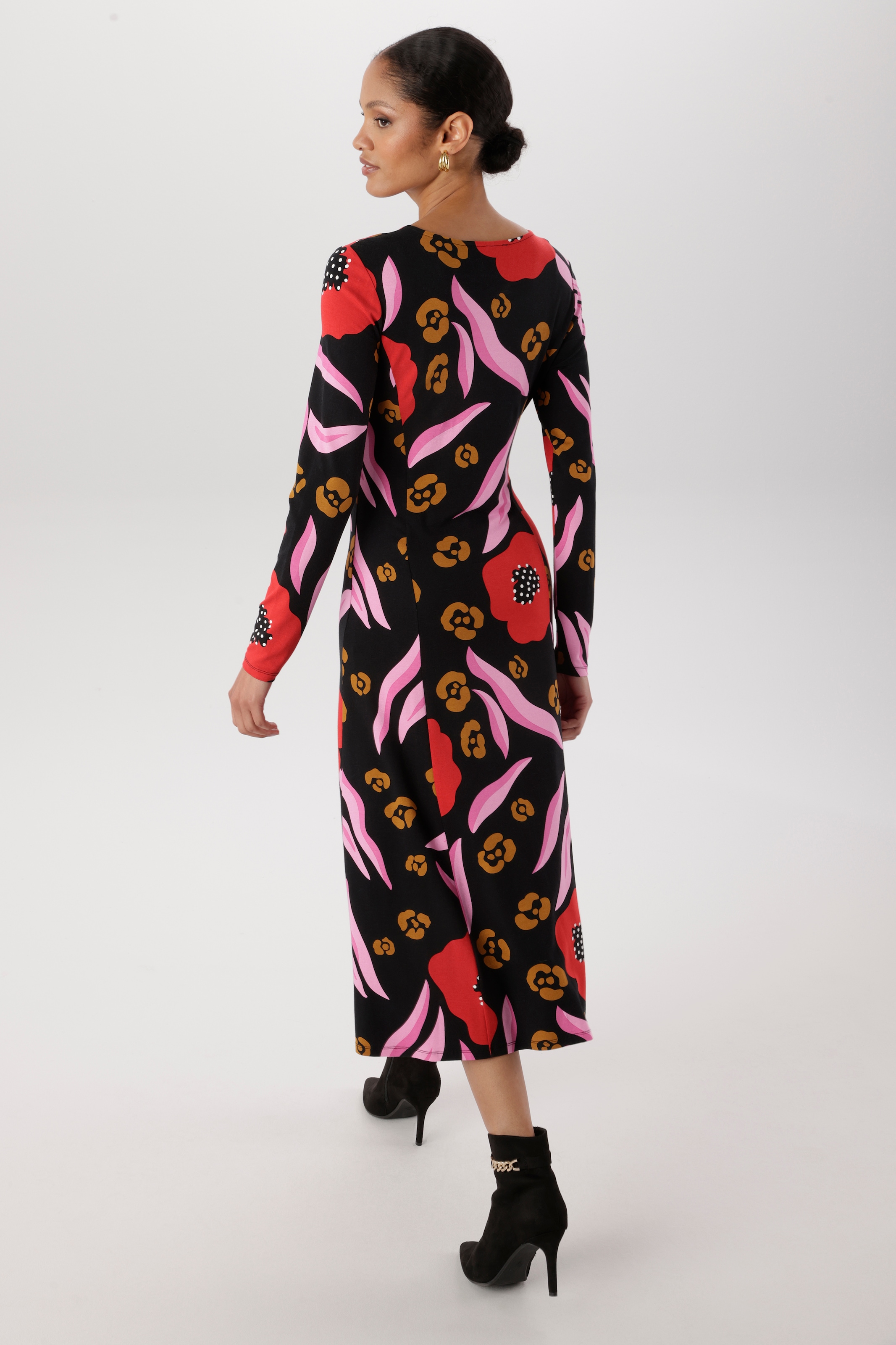 Aniston SELECTED Midikleid in leichter A-Linien-Form - NEUE KOLLEKTION