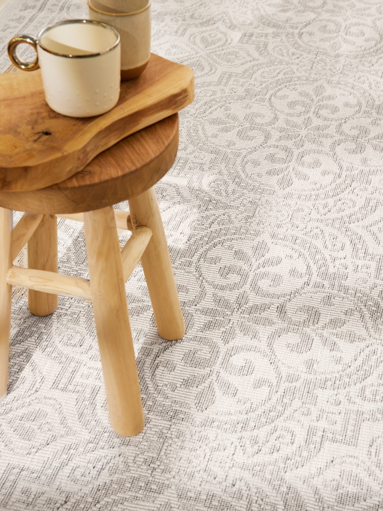 NORTHRUGS Outdoorteppich »Rosel Wendeteppich«, rechteckig, 5 mm Höhe, In und Outdoor, Flachgewebe, wetterfest, pflegeleicht, robust
