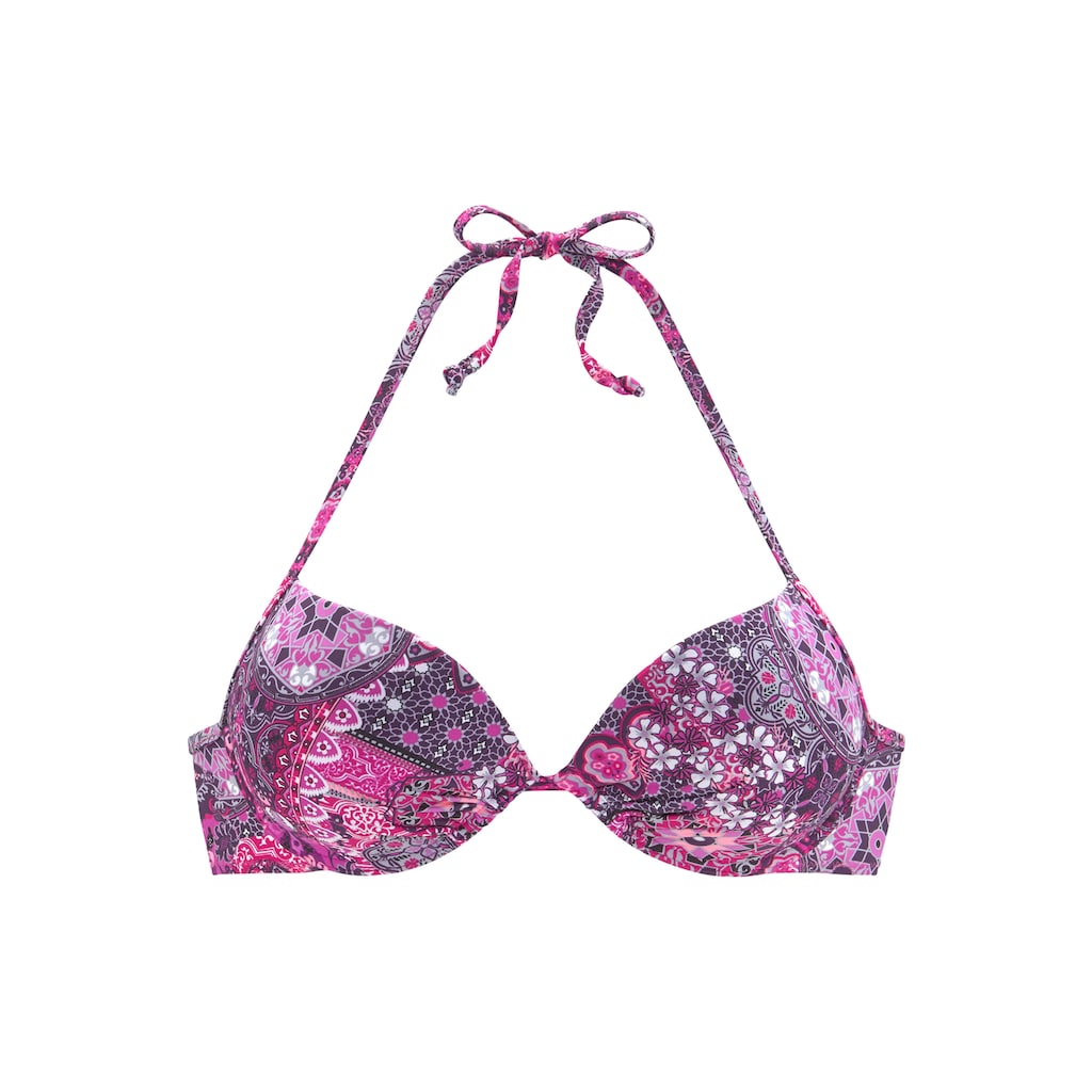 Buffalo Push-Up-Bikini-Top »Shari«, mit Paisleydruck