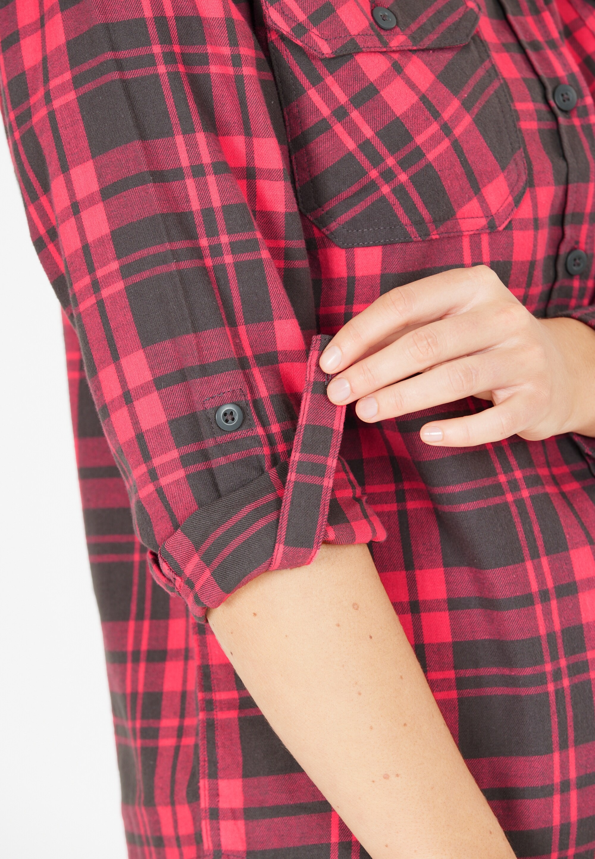 WHISTLER Fleeceshirt »Taurus«, aus reiner atmungsaktiver Baumwolle