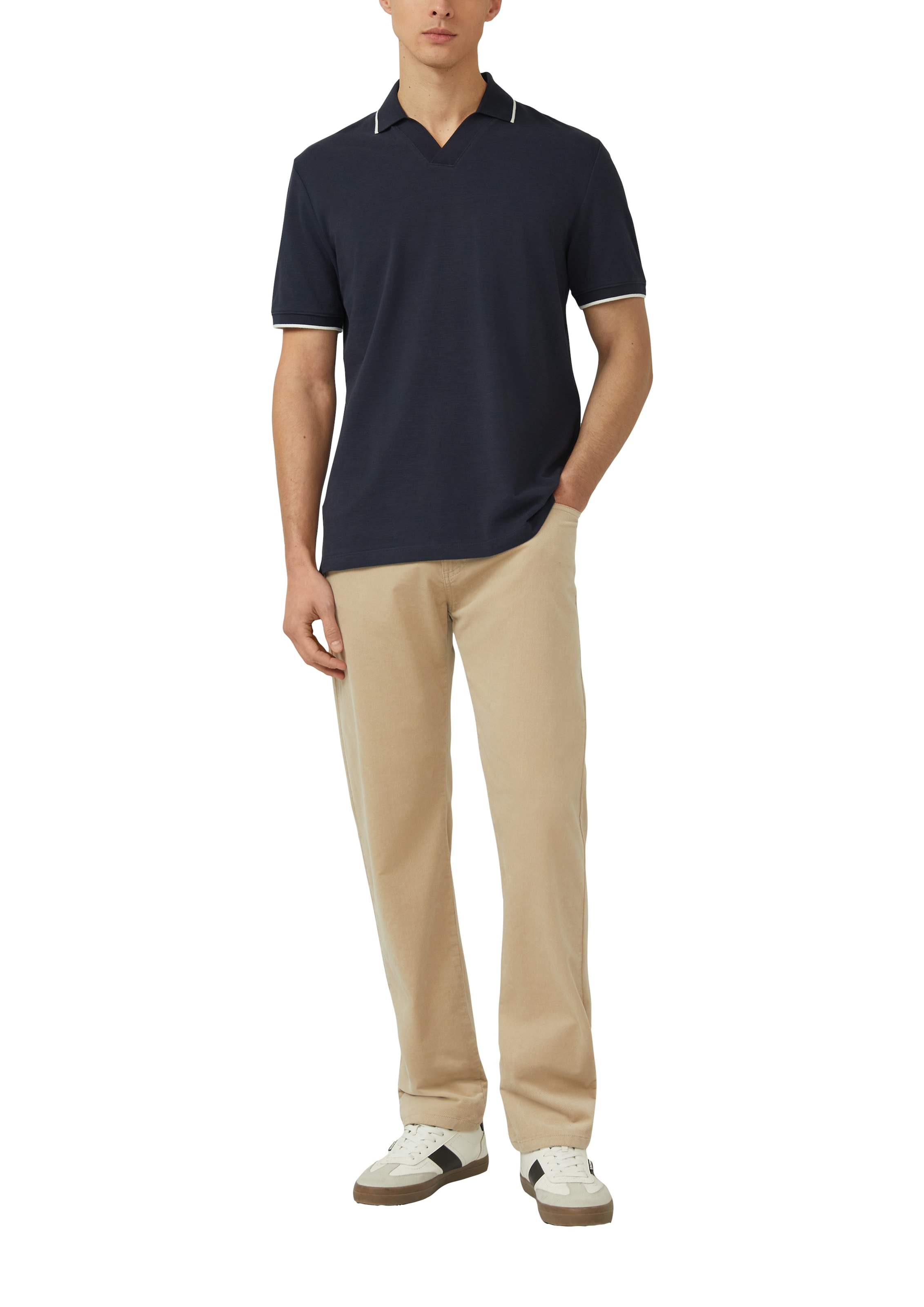 s.Oliver Kurzarmshirt mit Polokragen