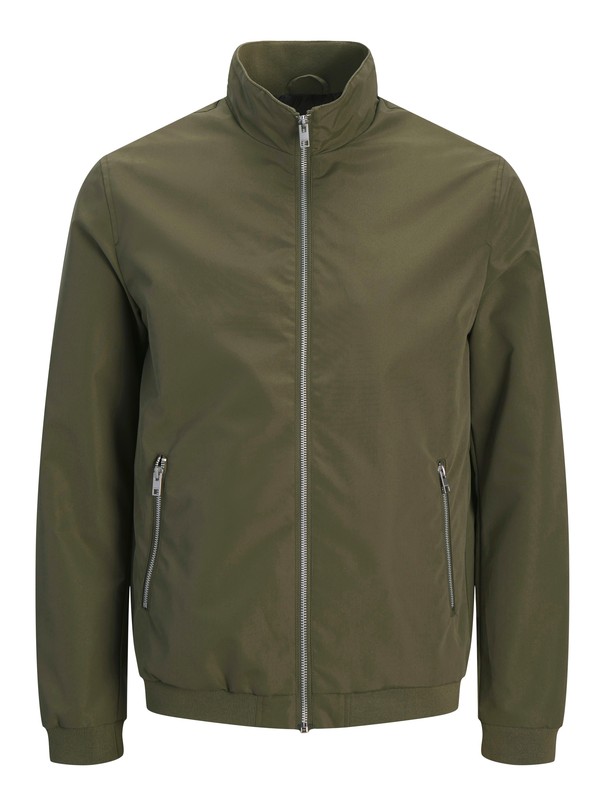 Thumbnail - Jack & Jones PlusSize Blouson "JJERUSH HARRINGTON BOMBER NOOS PLS" Kunstfaser, regular fit