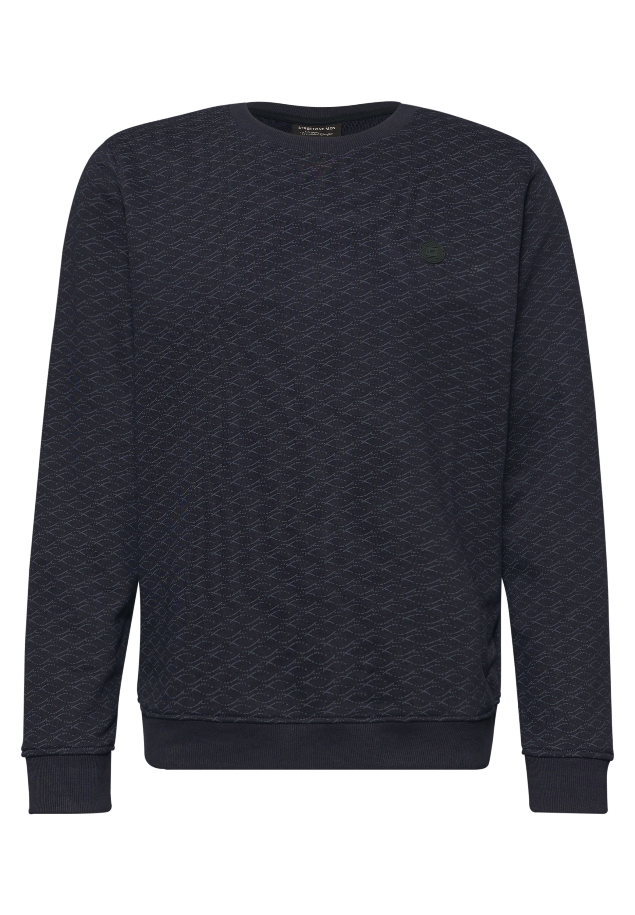 STREET ONE MEN Sweatshirt , Rundhalsausschnitt
