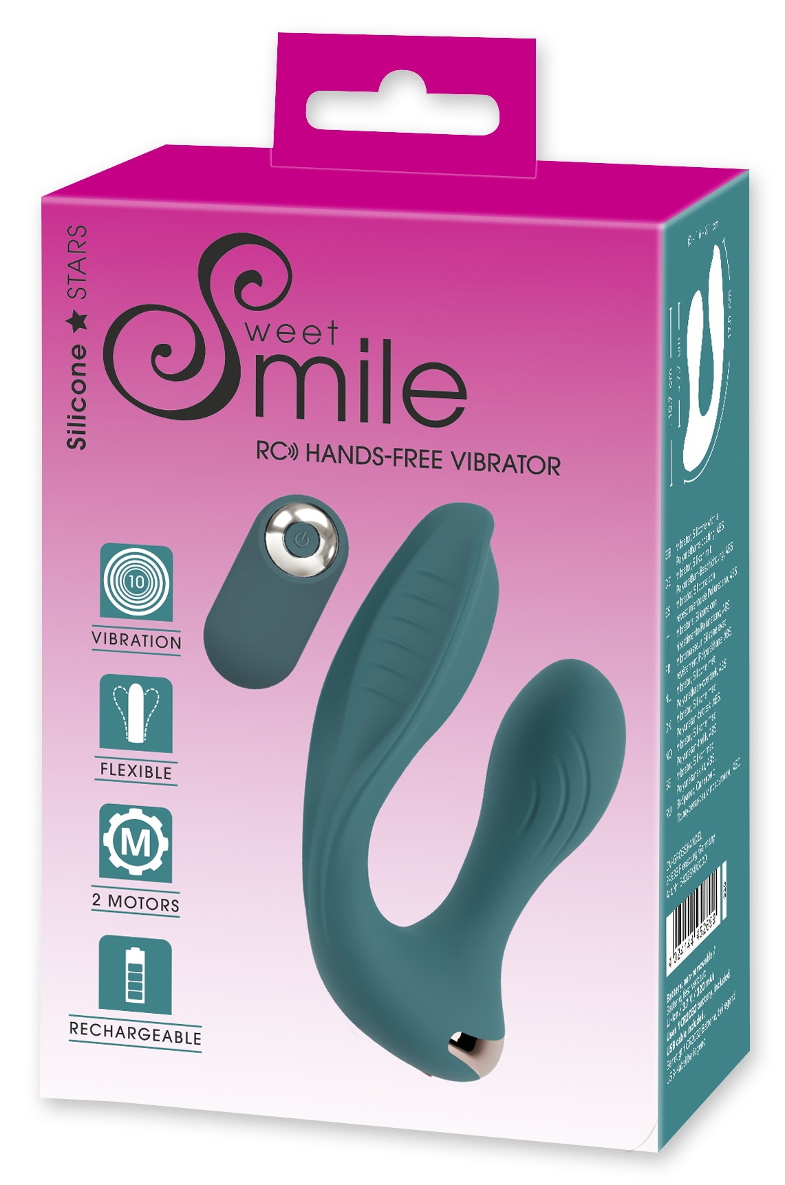 Sweet Smile Vibrator »Vibrator RC Hands-free Vibrator«