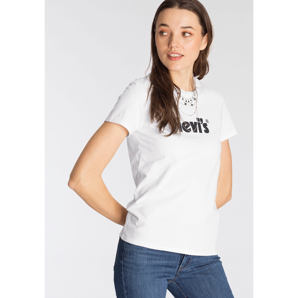 Levi's® T-Shirt »THE PERFECT TEE«, Mit Markenschriftzug