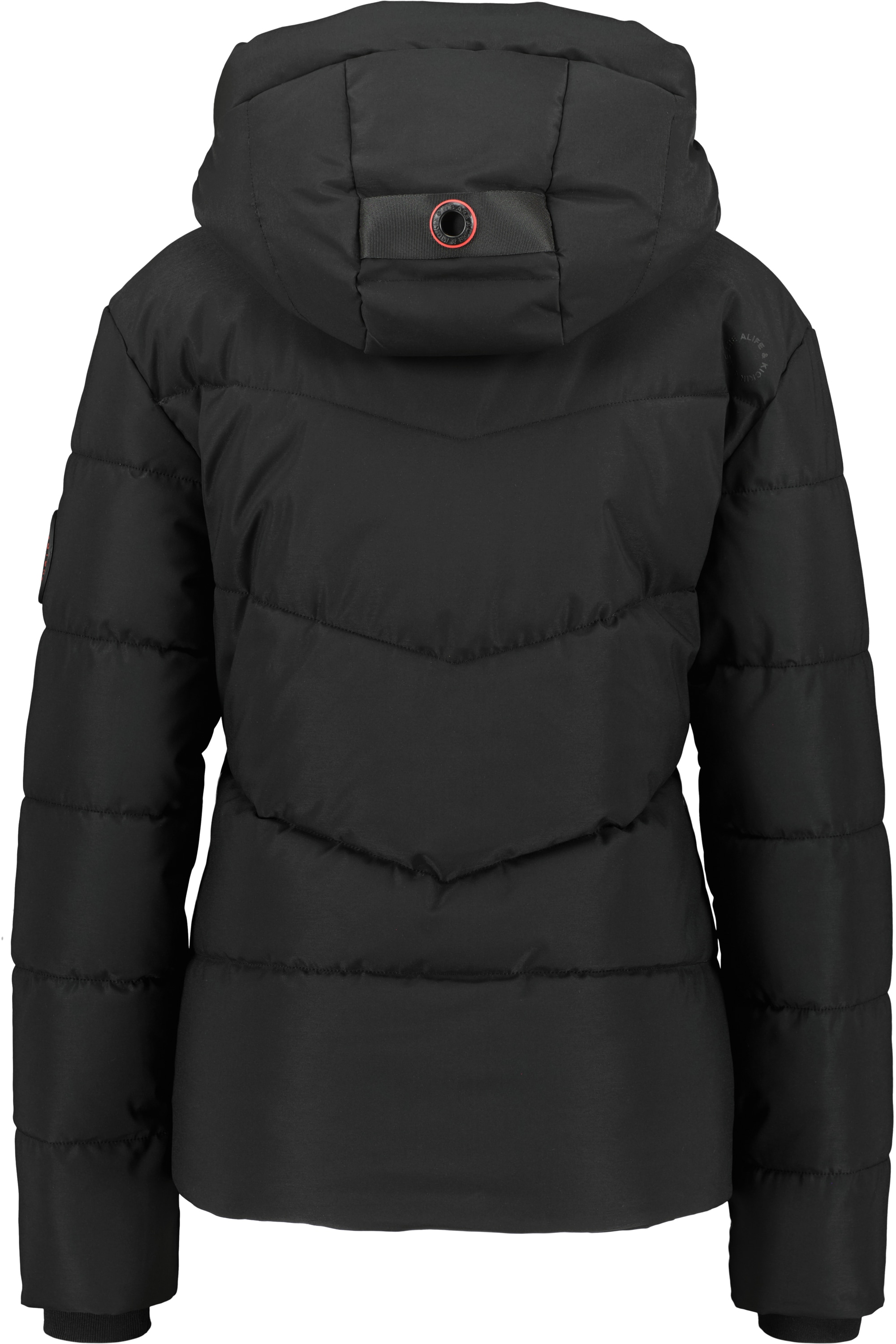 Alife & Kickin Winterjacke »Damen MicaelaAK A«, Kurze warme Jacke mit gefütterten Reißverschlusstaschen und Kapuze
