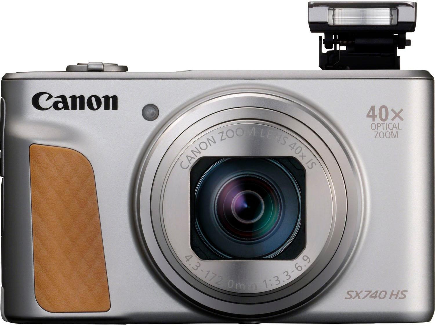 Canon Kompaktkamera »PowerShot SX740 HS«, 20,3 MP, 40 fachx opt. Zoom, Bluetooth-WLAN (Wi-Fi)