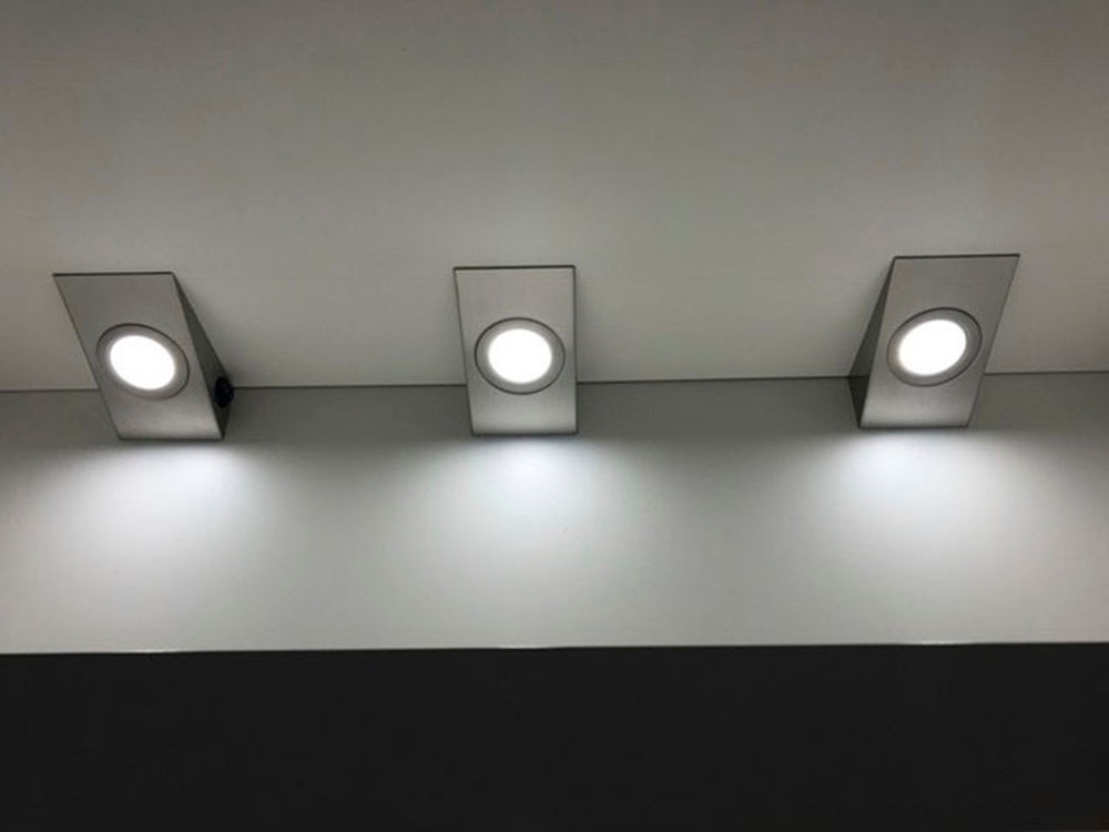 EVOTEC Unterschrankleuchte »KEIL CS«, Leuchtmittel LED-Board | LED fest integriert, LED Set, 3 Stück, Unterschrankleuchte