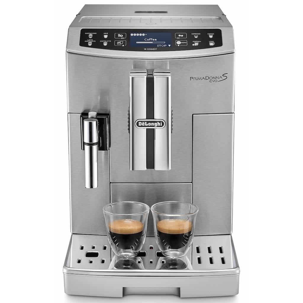 De'Longhi Kaffeevollautomat »PrimaDonna S Evo ECAM 510.55.M«, LatteCrema Milchsystem, App-Steuerung