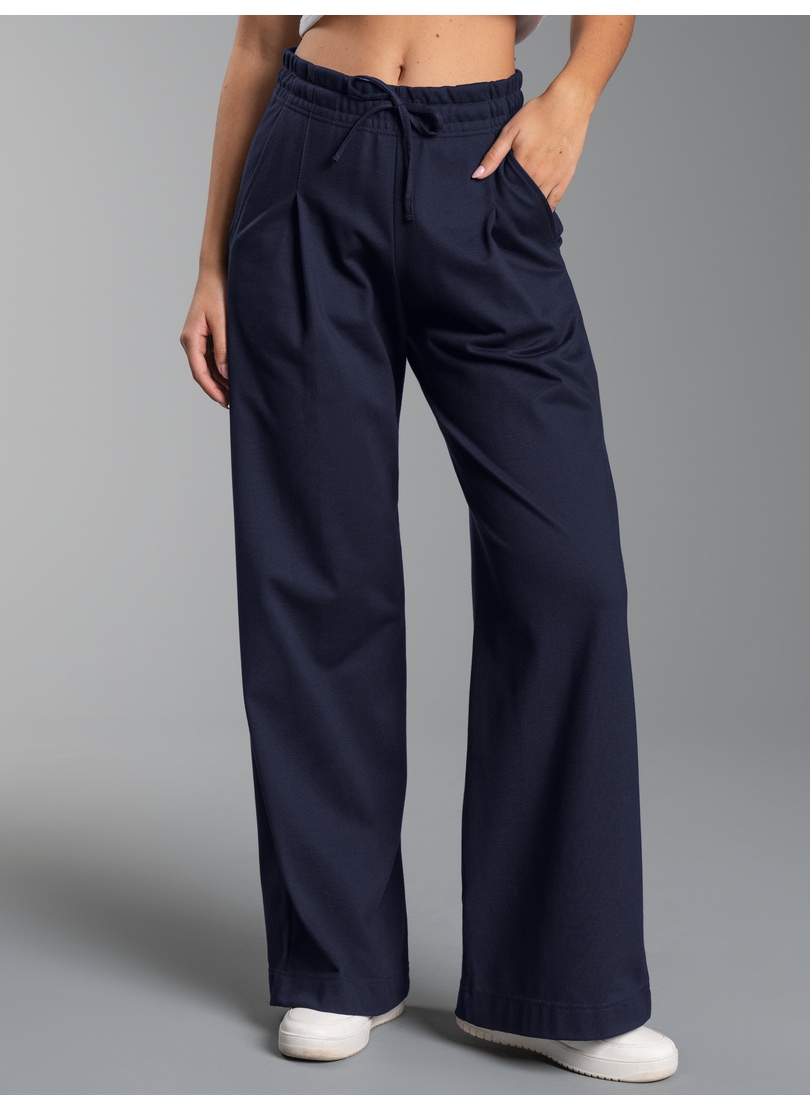 Trigema Jerseyhose "TRIGEMA Wide Leg Hose"