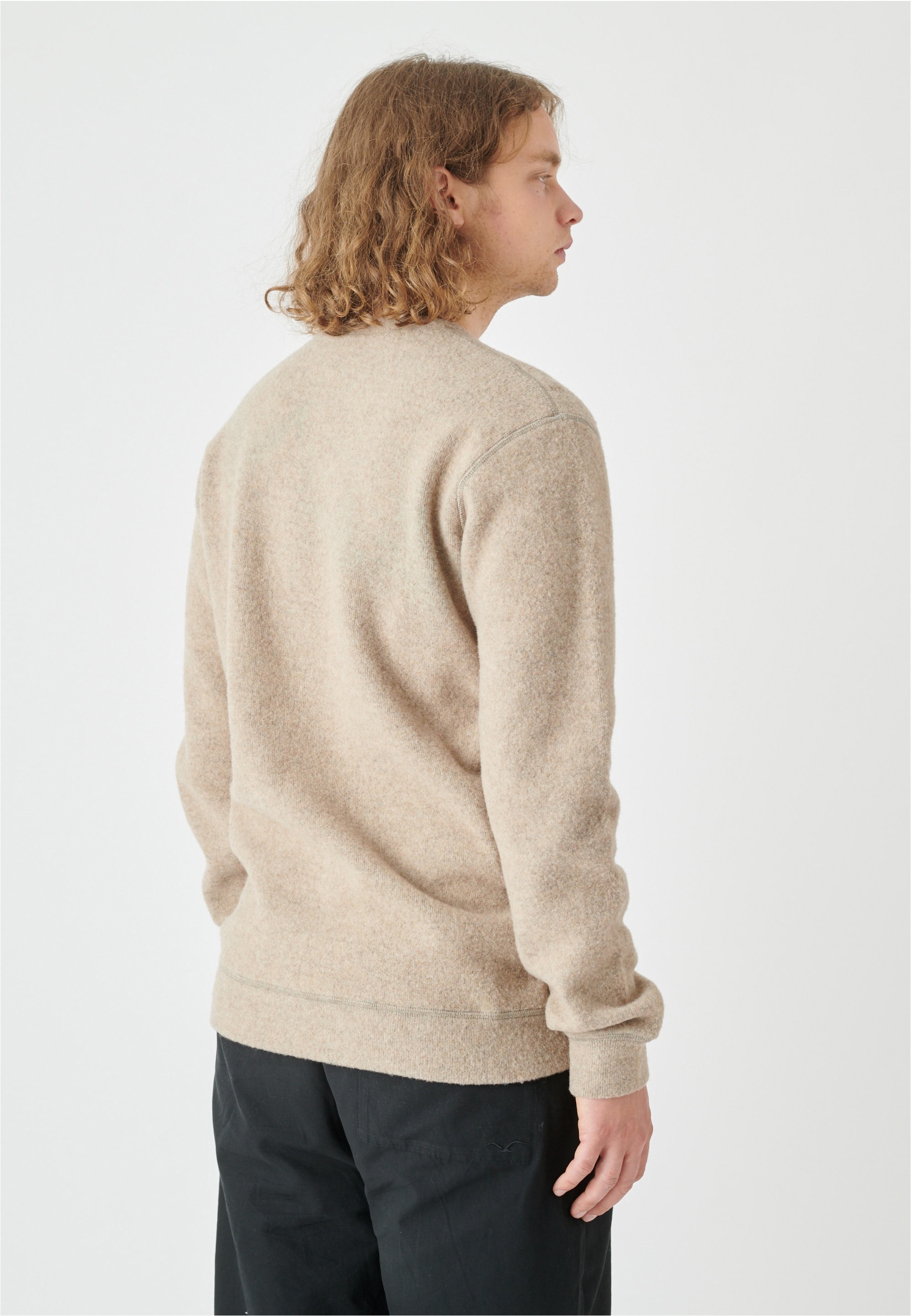 Cleptomanicx Sweatshirt »Noitch«, aus gebondeter Wolle 