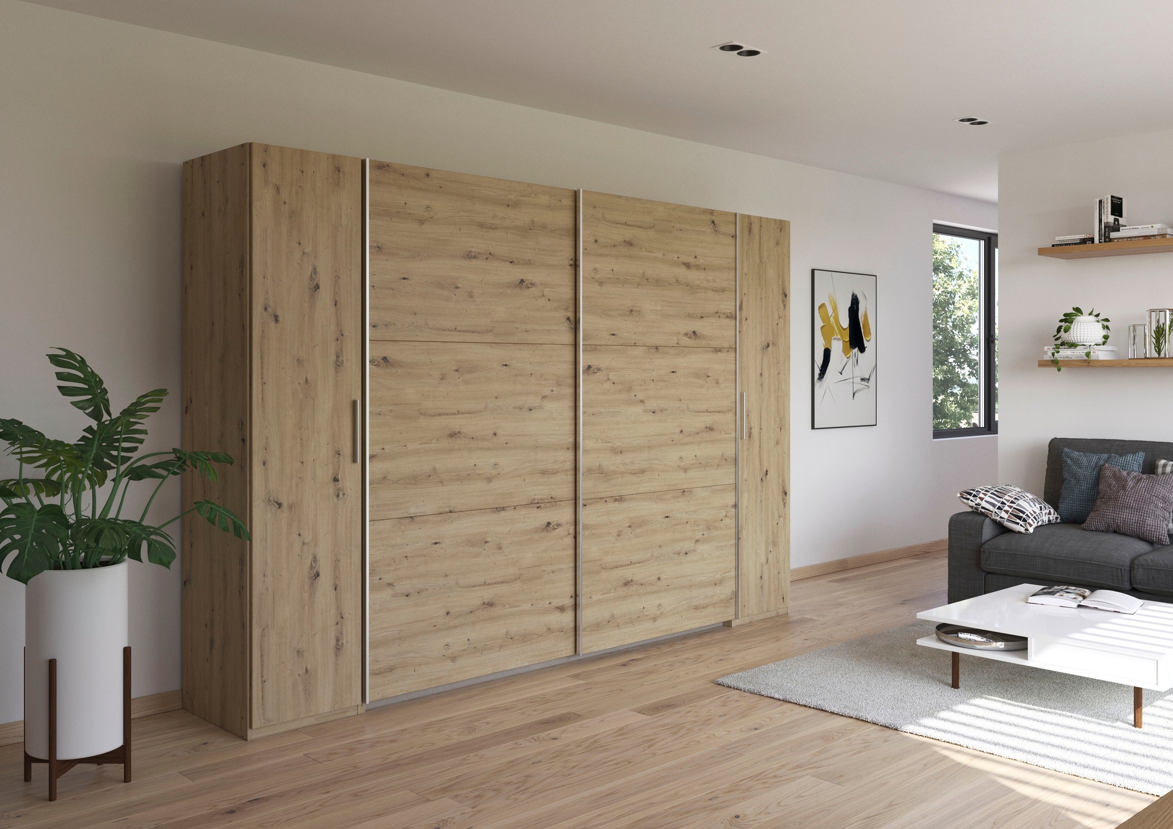 rauch Schwebetürenschrank "Kleiderschrank Schrank Breiten 131/175/218/261 c günstig online kaufen