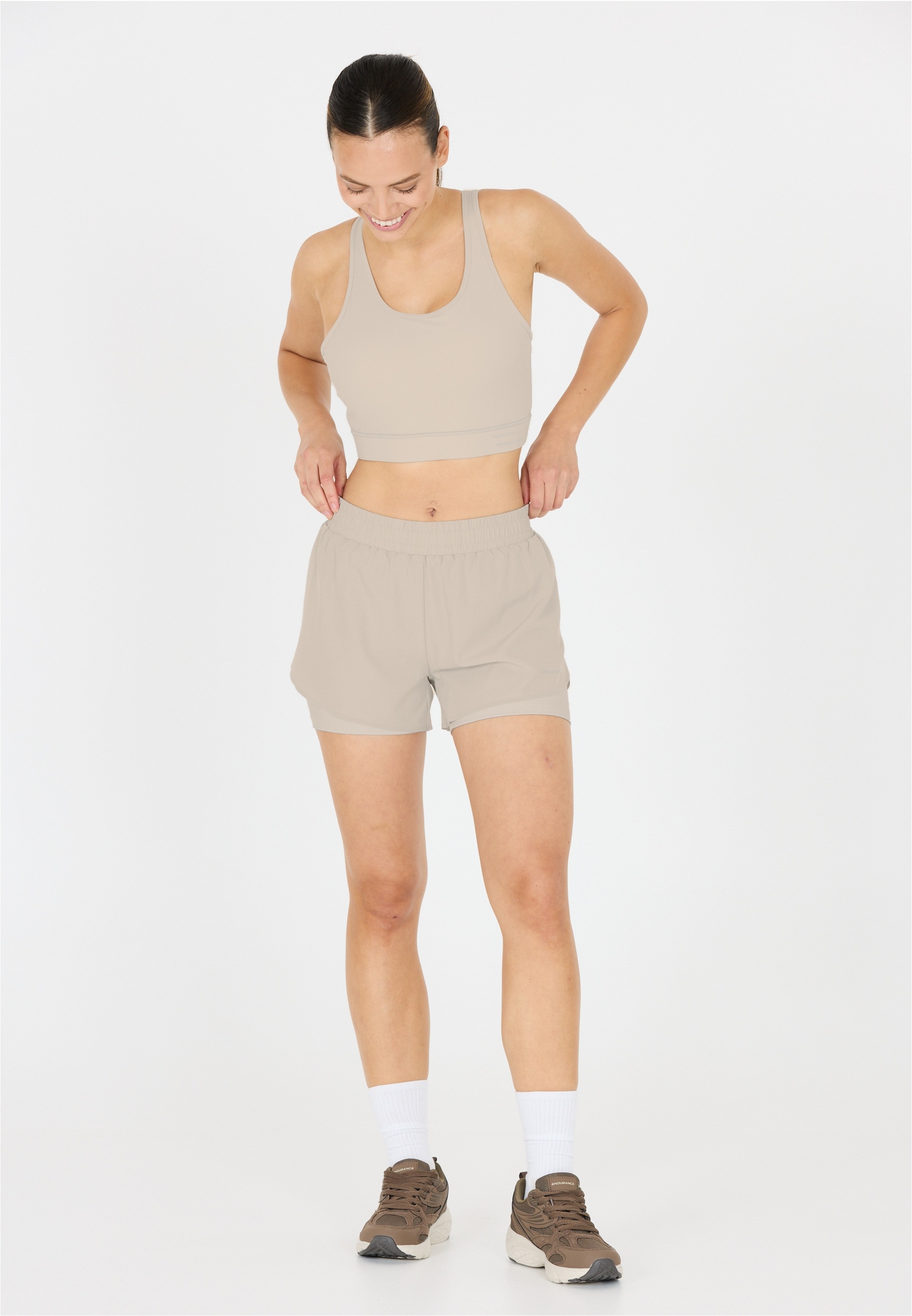 ENDURANCE Shorts »Val«, im funktionalen 2-in-1-Design
