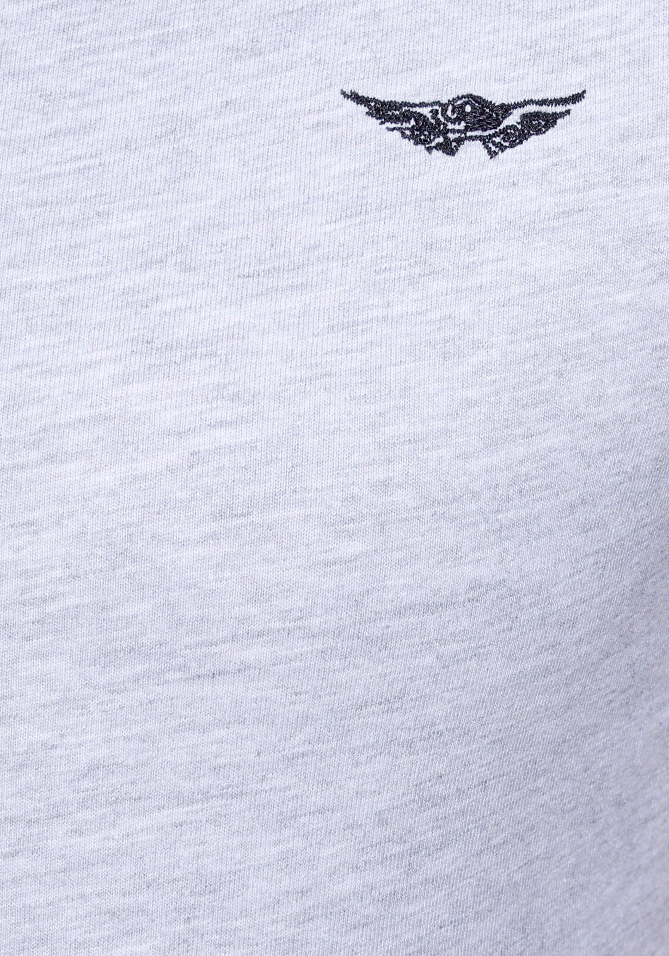 Arizona T-Shirt, Kurzarm, figurbetont, Basic-Stil, aus Baumwollmischung
