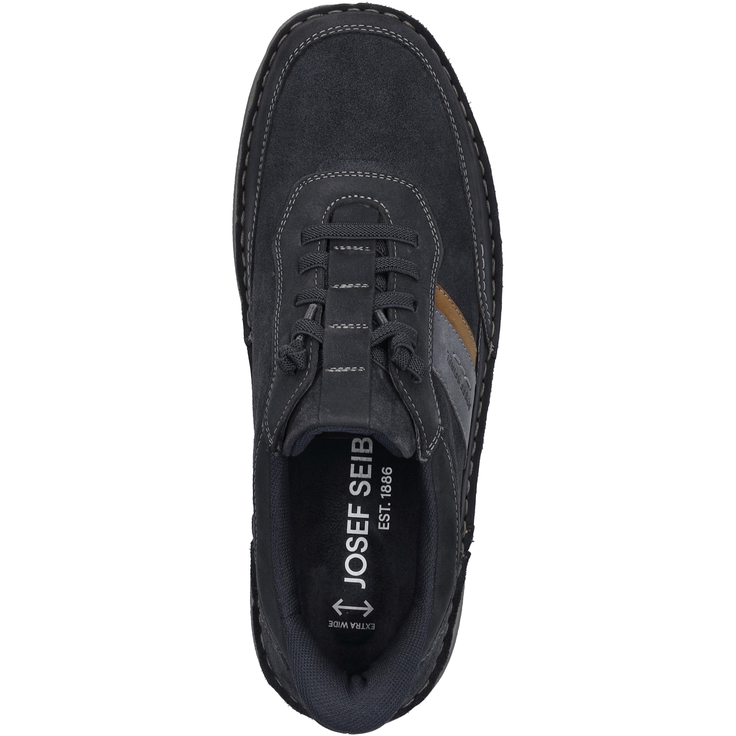 Josef Seibel Schnürschuh »New Anvers 26, indigo-kombi«